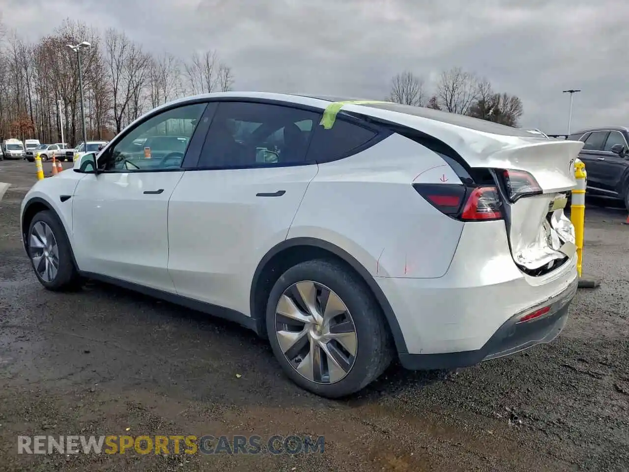 2 Photograph of a damaged car 7SAYGDEE8PA199093 TESLA MODEL Y 2023