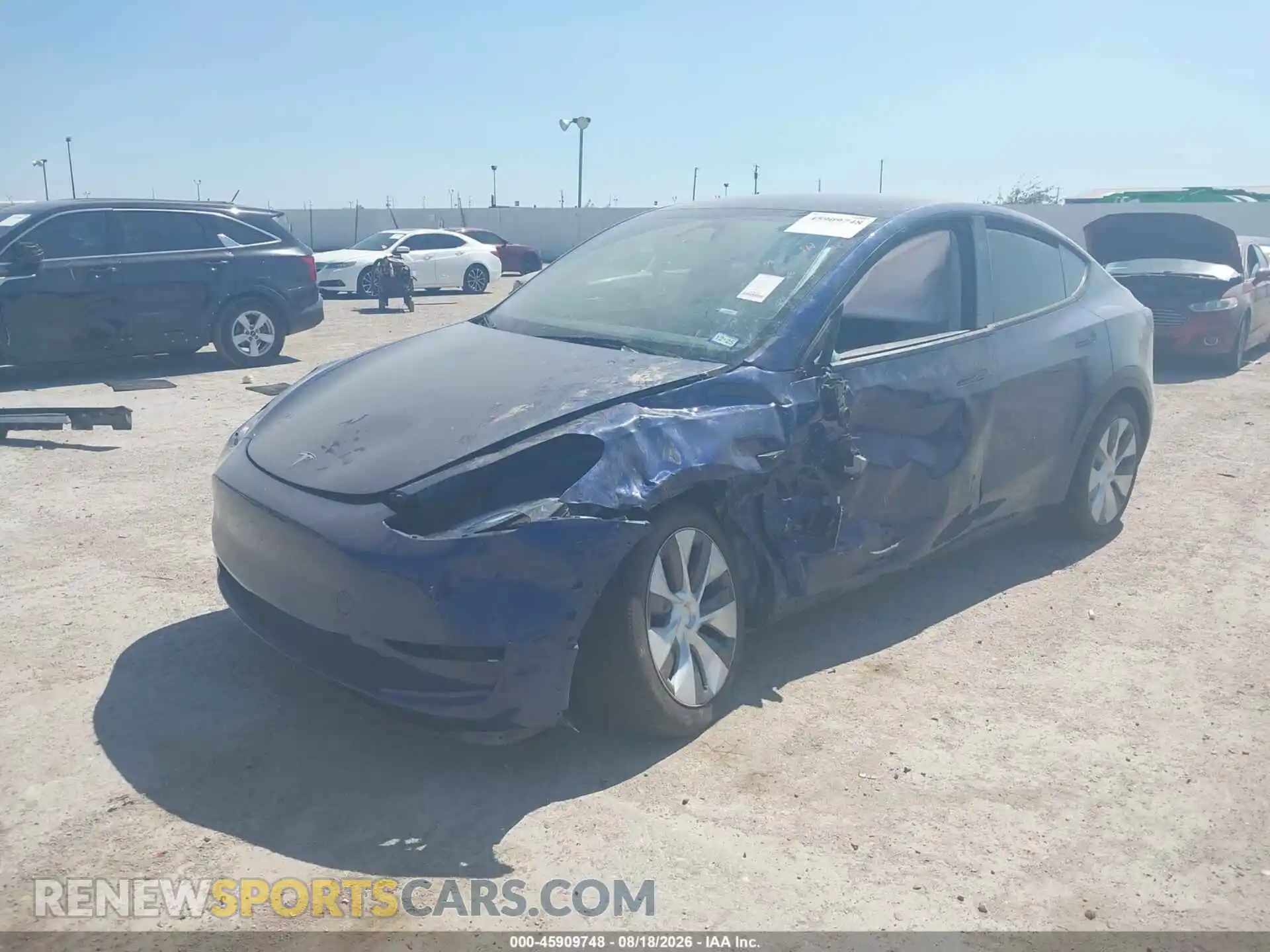 2 Photograph of a damaged car 7SAYGDEE8PA199949 TESLA MODEL Y 2023