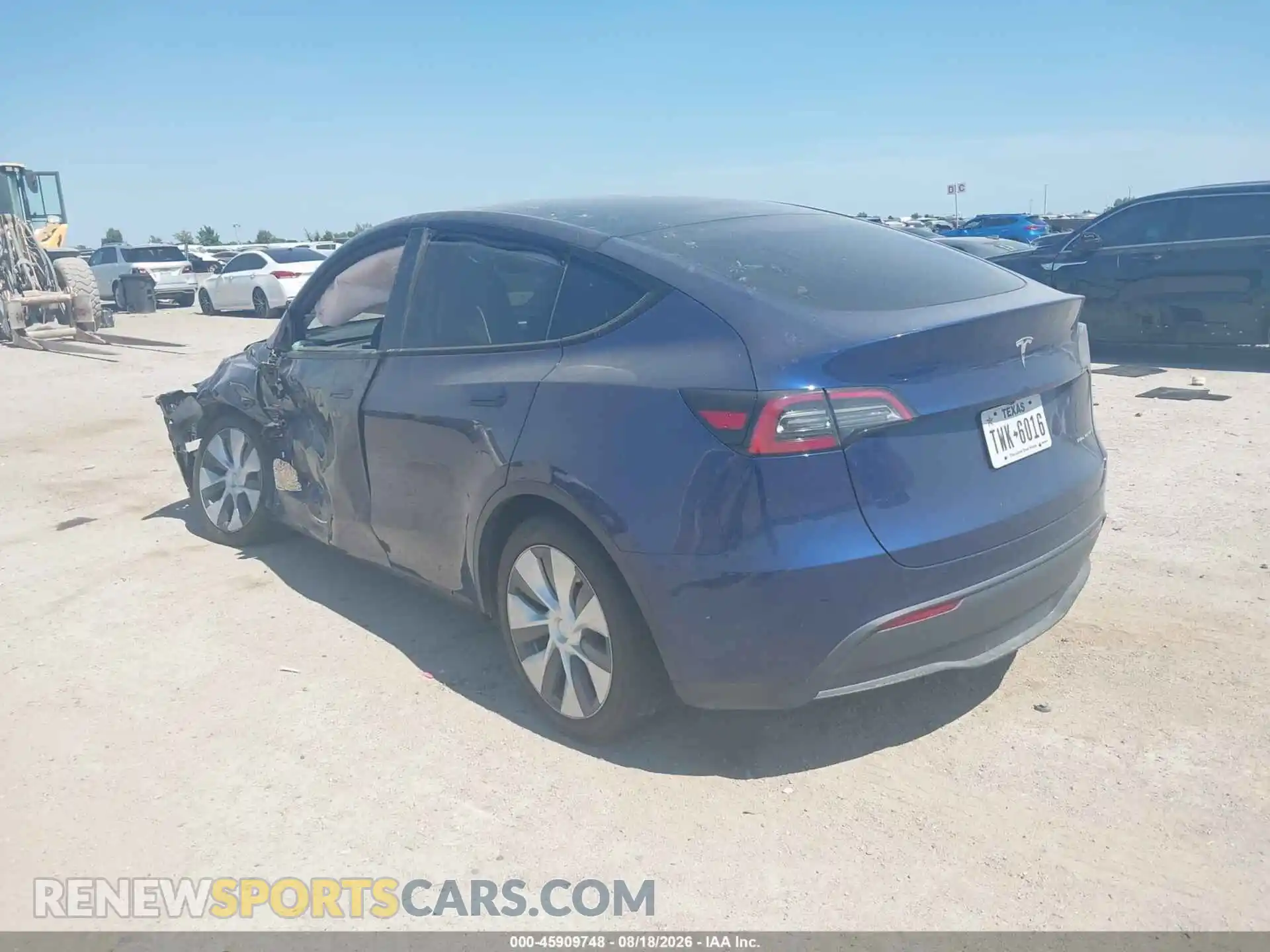 3 Photograph of a damaged car 7SAYGDEE8PA199949 TESLA MODEL Y 2023
