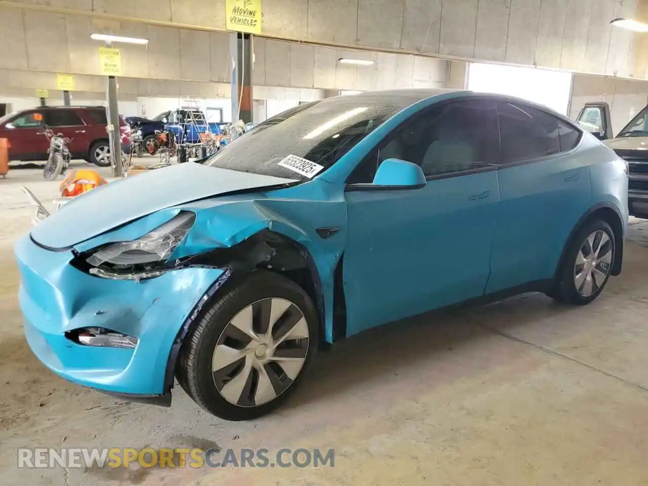 1 Photograph of a damaged car 7SAYGDEE8PA200632 TESLA MODEL Y 2023