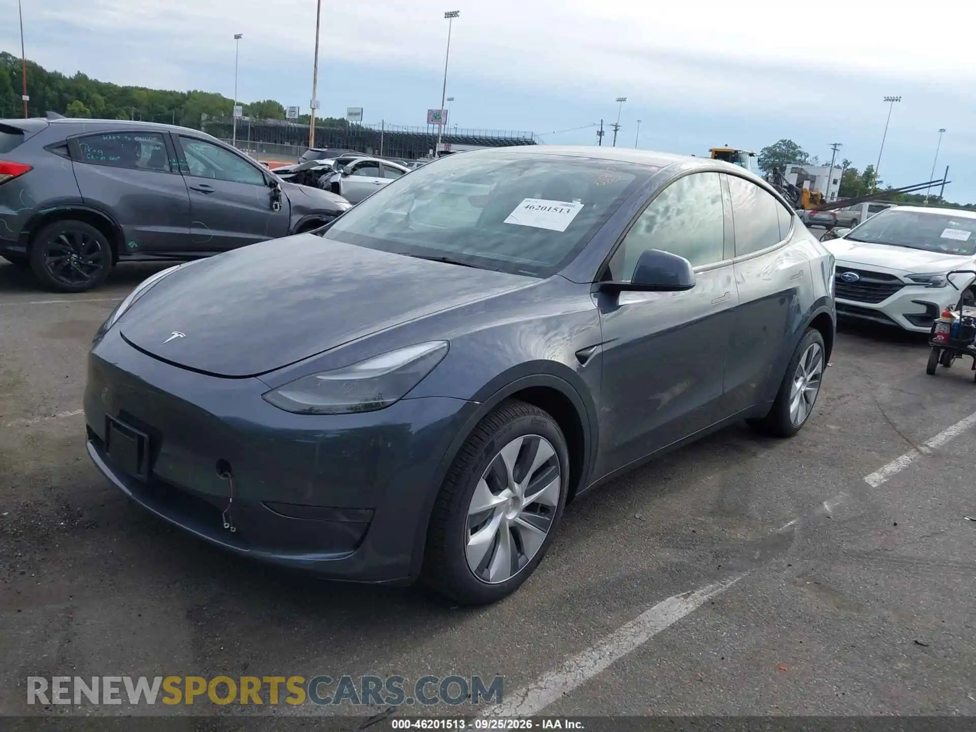 2 Photograph of a damaged car 7SAYGDEE8PA203241 TESLA MODEL Y 2023