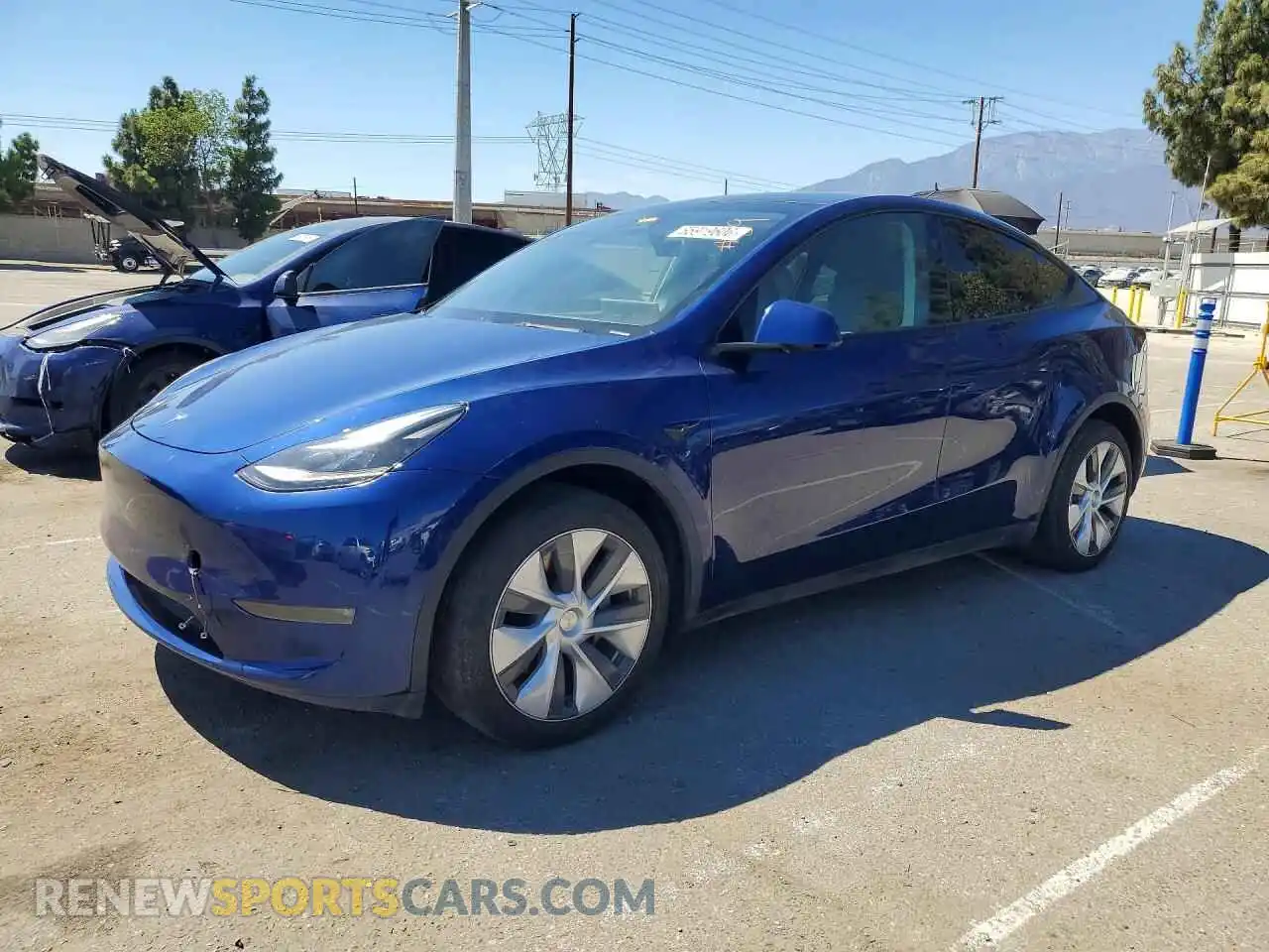 1 Photograph of a damaged car 7SAYGDEE8PA208018 TESLA MODEL Y 2023