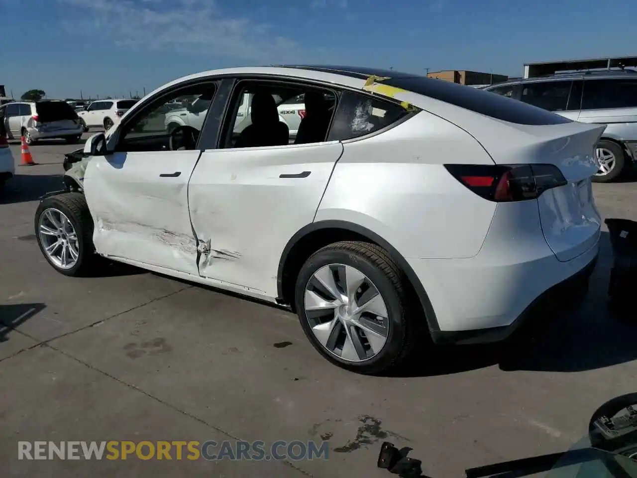 2 Photograph of a damaged car 7SAYGDEE8PA208732 TESLA MODEL Y 2023