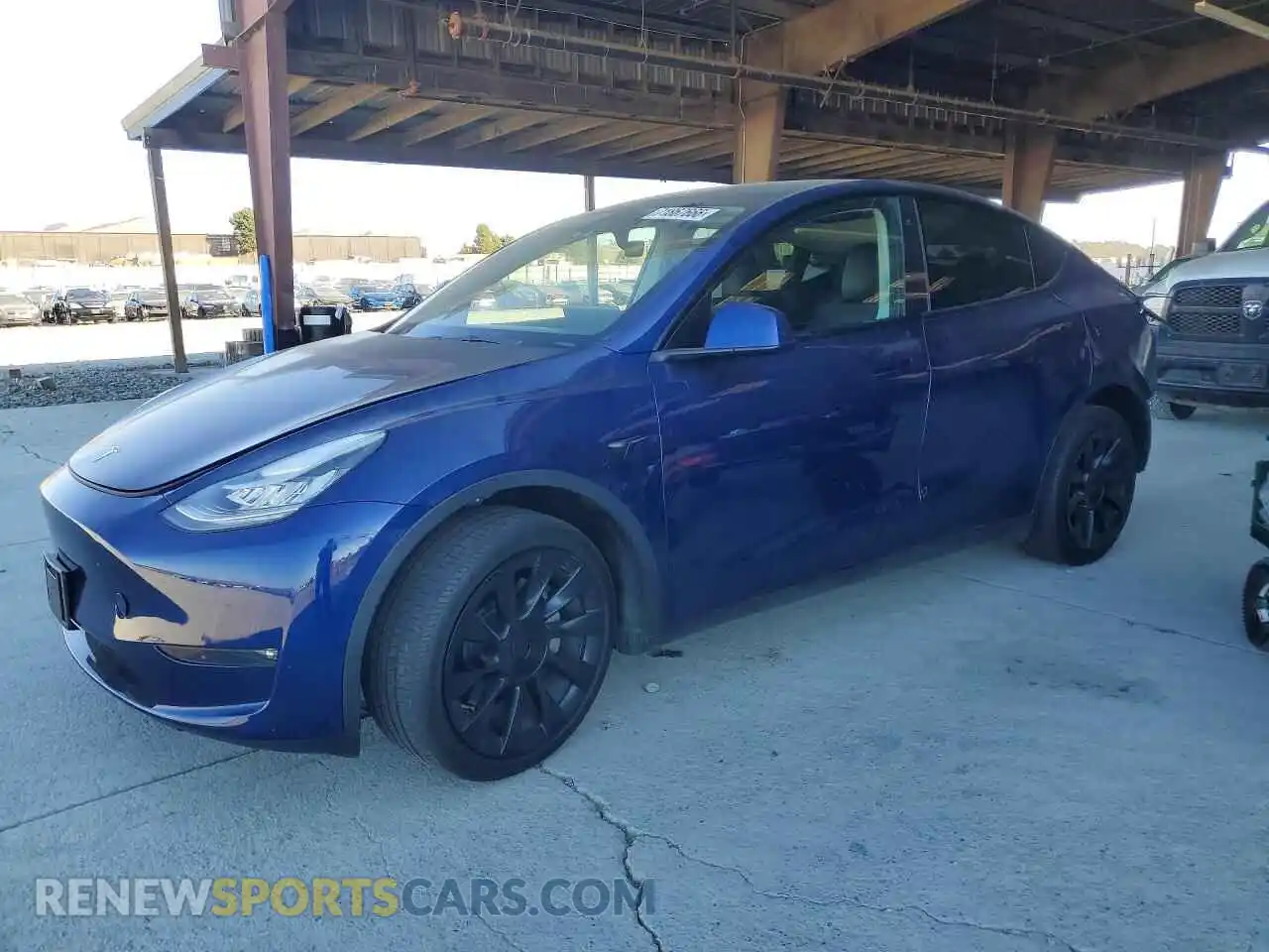 1 Photograph of a damaged car 7SAYGDEE8PF594586 TESLA MODEL Y 2023