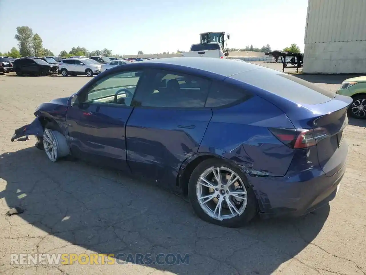 2 Photograph of a damaged car 7SAYGDEE8PF628512 TESLA MODEL Y 2023