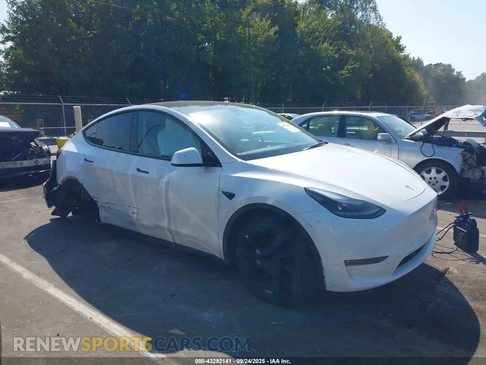 1 Photograph of a damaged car 7SAYGDEE8PF633550 TESLA MODEL Y 2023