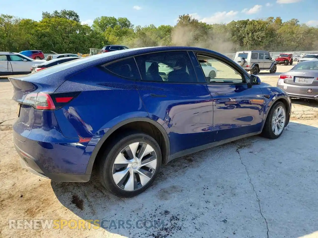 3 Photograph of a damaged car 7SAYGDEE8PF639140 TESLA MODEL Y 2023