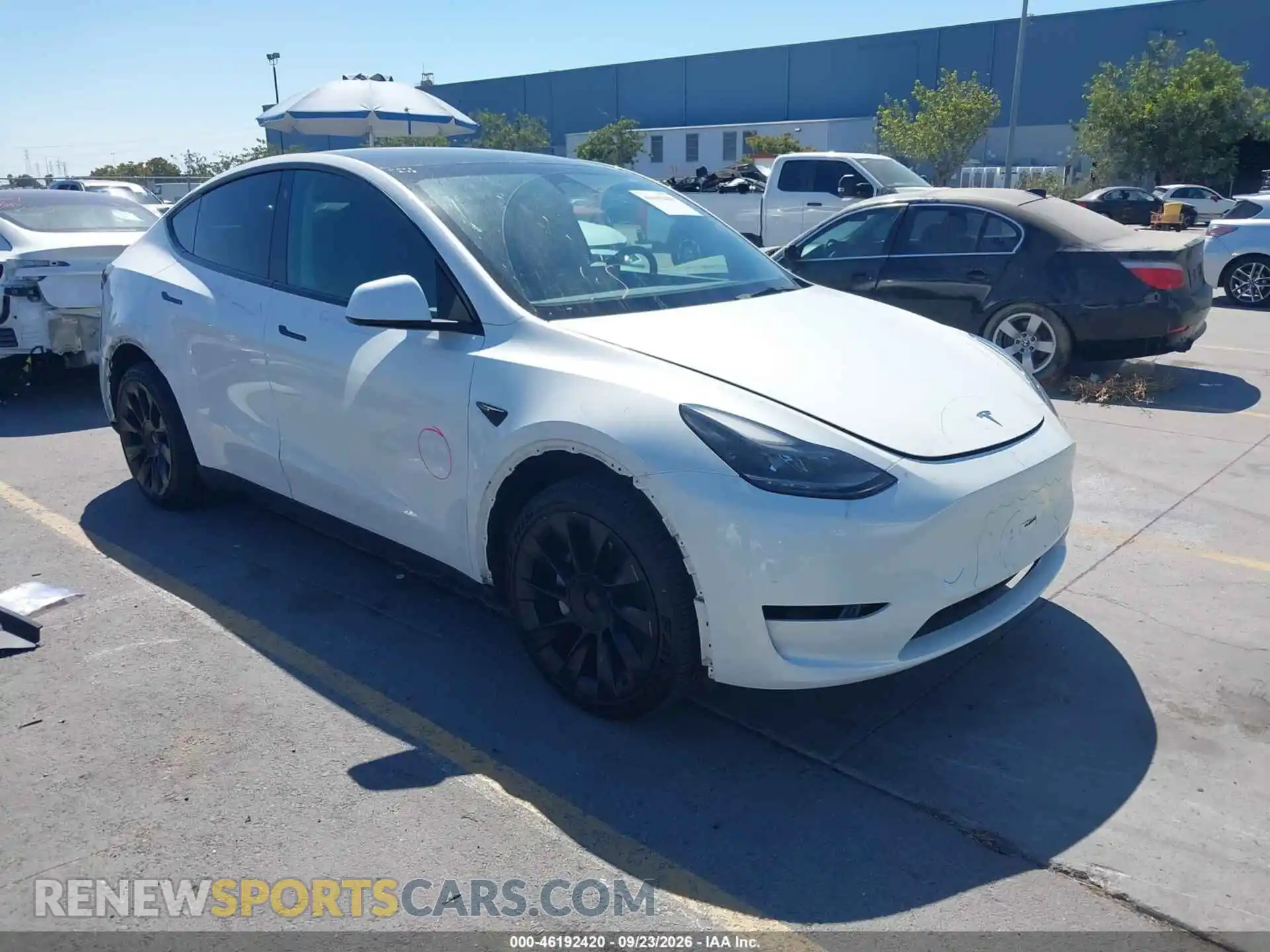 1 Photograph of a damaged car 7SAYGDEE8PF676155 TESLA MODEL Y 2023