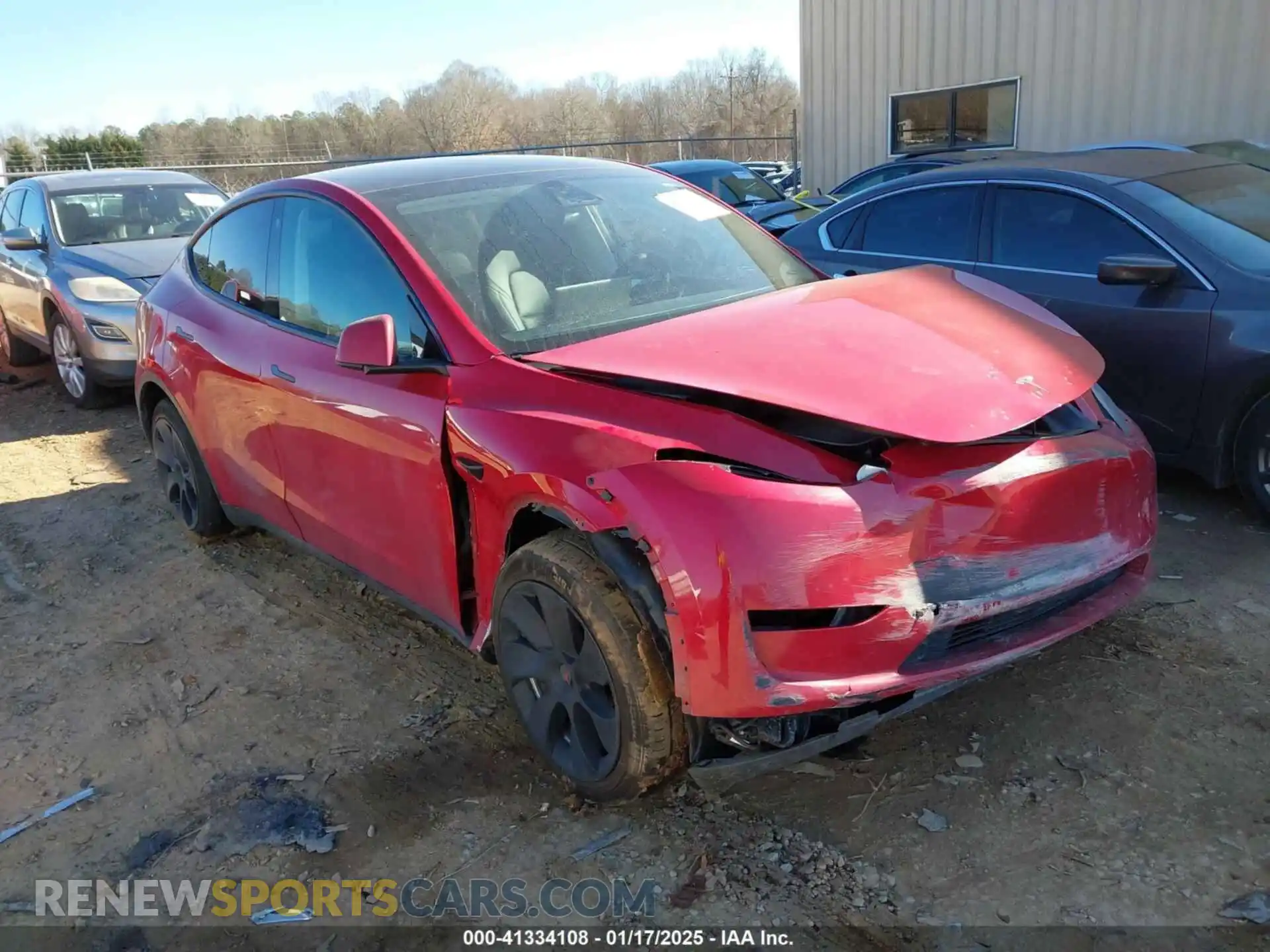 1 Photograph of a damaged car 7SAYGDEE8PF709459 TESLA MODEL Y 2023