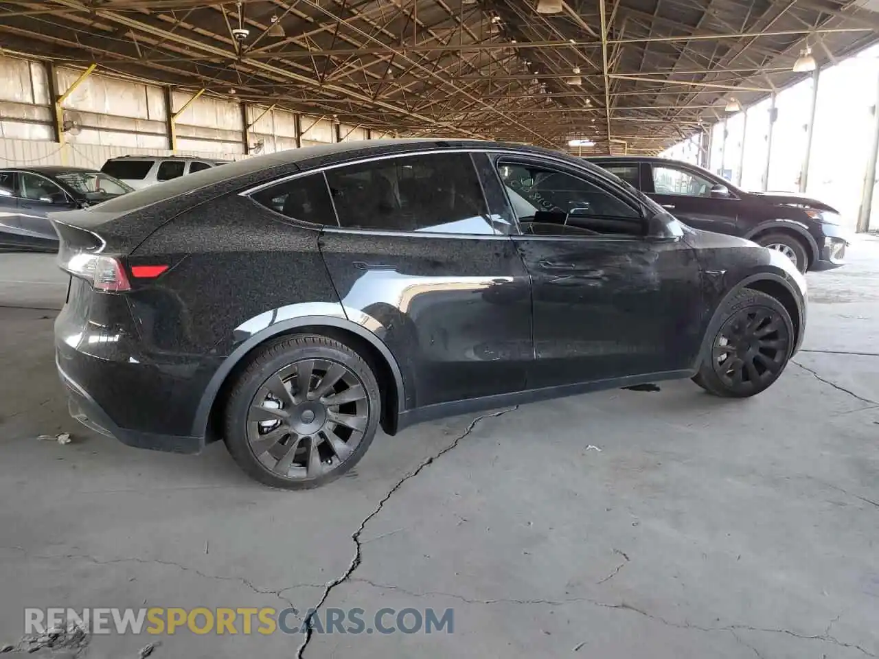 3 Photograph of a damaged car 7SAYGDEE8PF749427 TESLA MODEL Y 2023