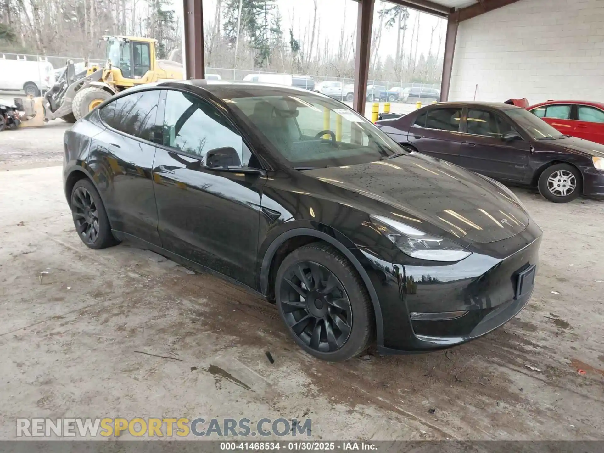 1 Photograph of a damaged car 7SAYGDEE8PF755759 TESLA MODEL Y 2023
