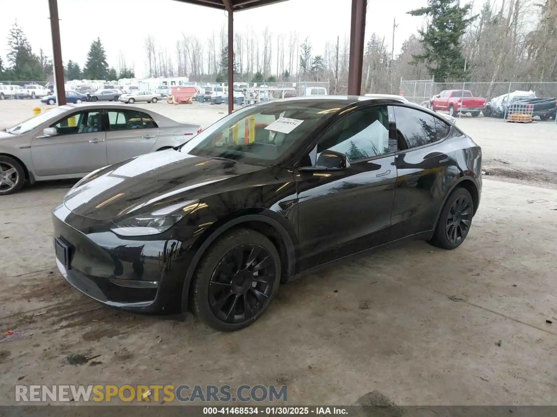 2 Photograph of a damaged car 7SAYGDEE8PF755759 TESLA MODEL Y 2023