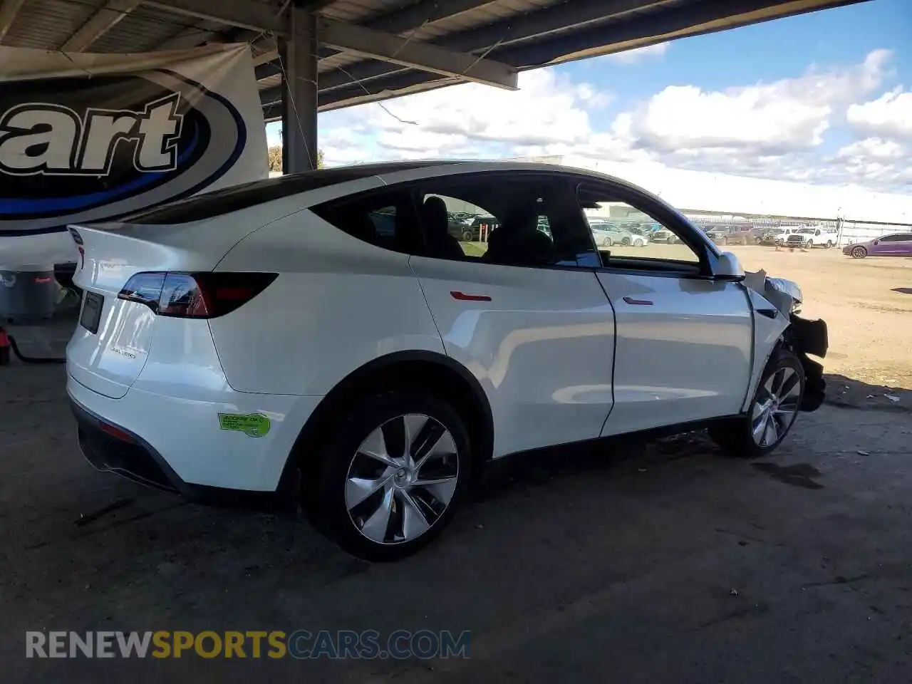 3 Photograph of a damaged car 7SAYGDEE8PF760363 TESLA MODEL Y 2023
