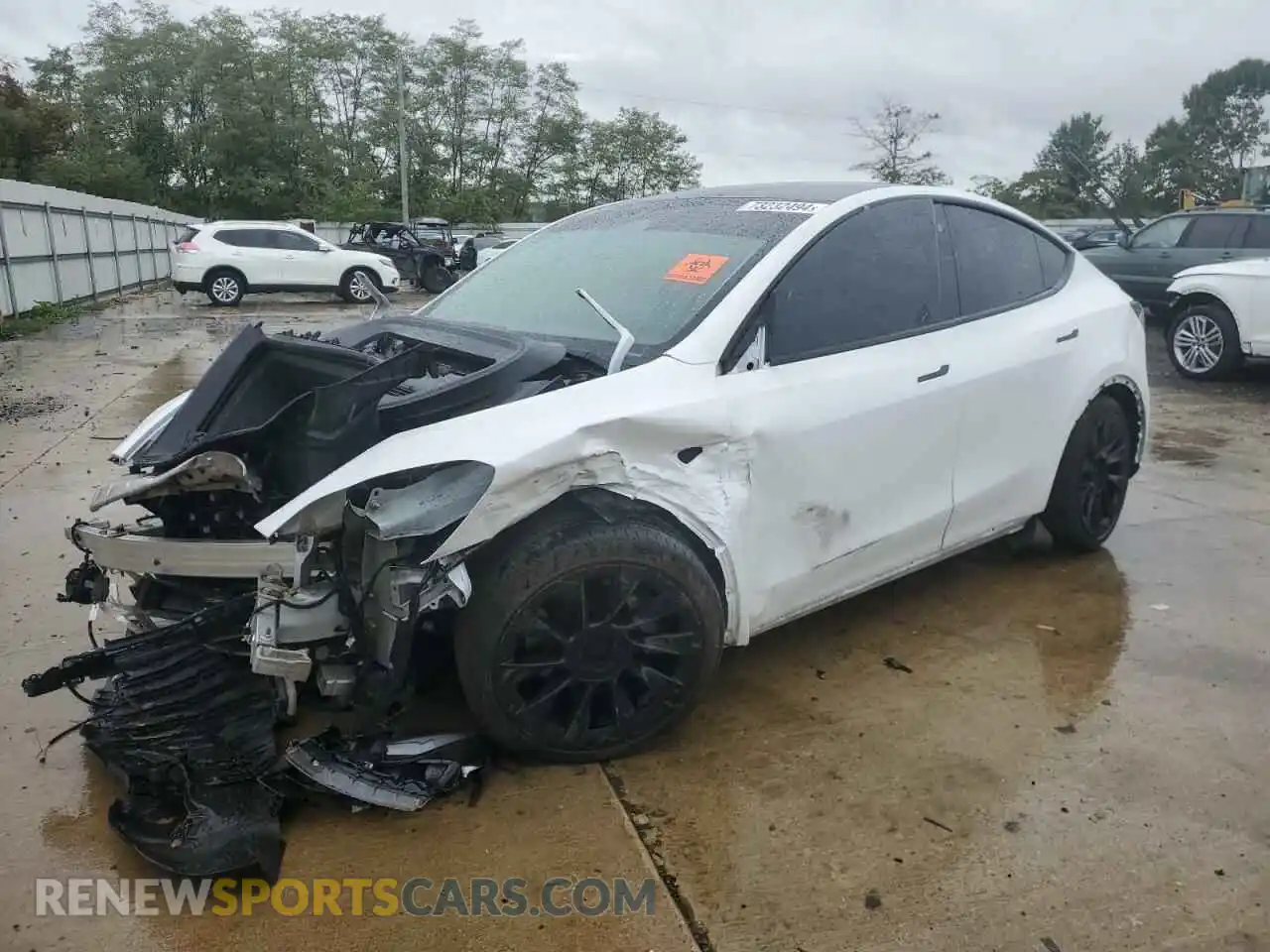1 Photograph of a damaged car 7SAYGDEE8PF761724 TESLA MODEL Y 2023