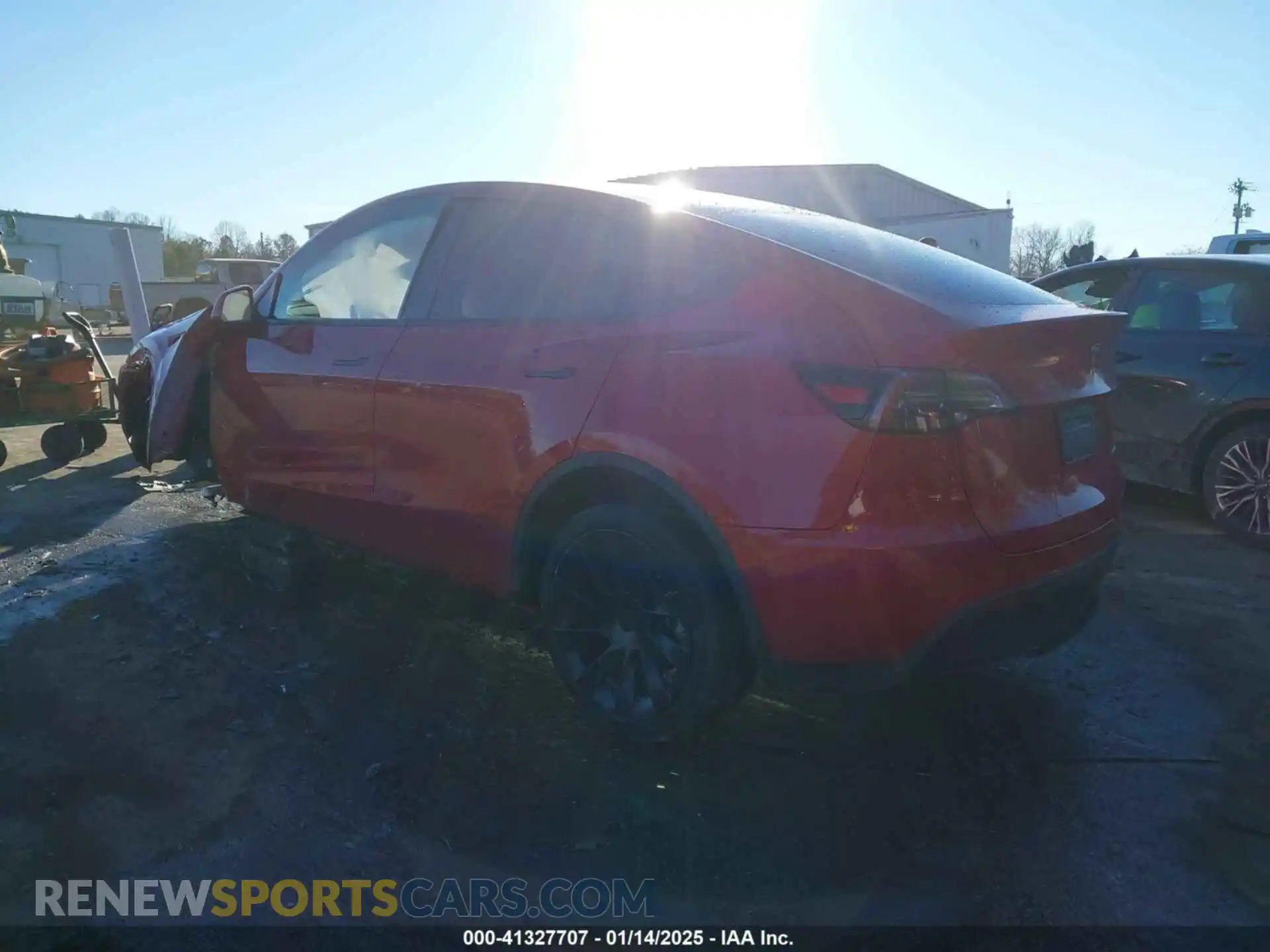 3 Photograph of a damaged car 7SAYGDEE8PF766681 TESLA MODEL Y 2023