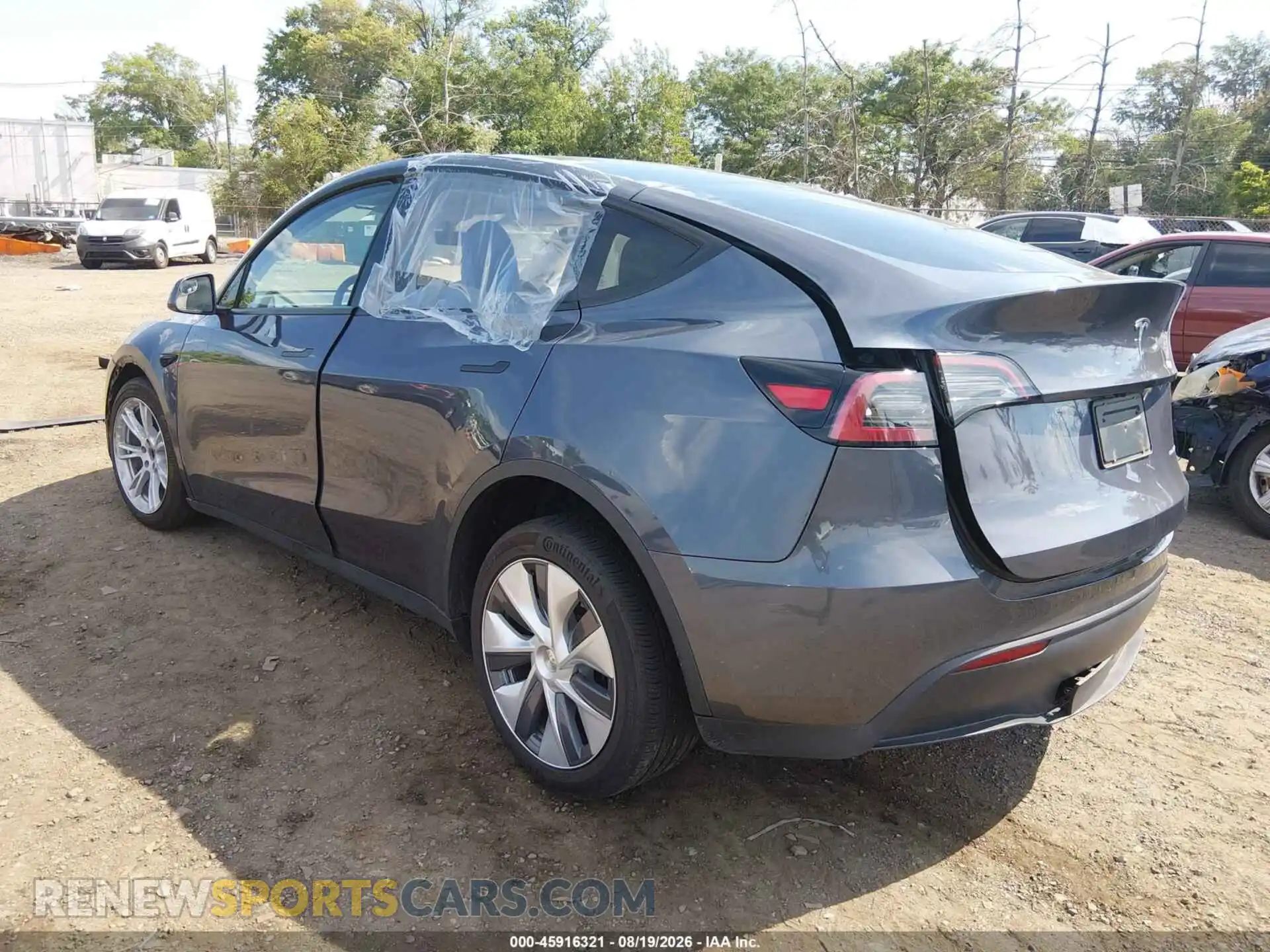 3 fotografías del automóvil dañado 7SAYGDEE8PF799499 TESLA MODEL Y 2023