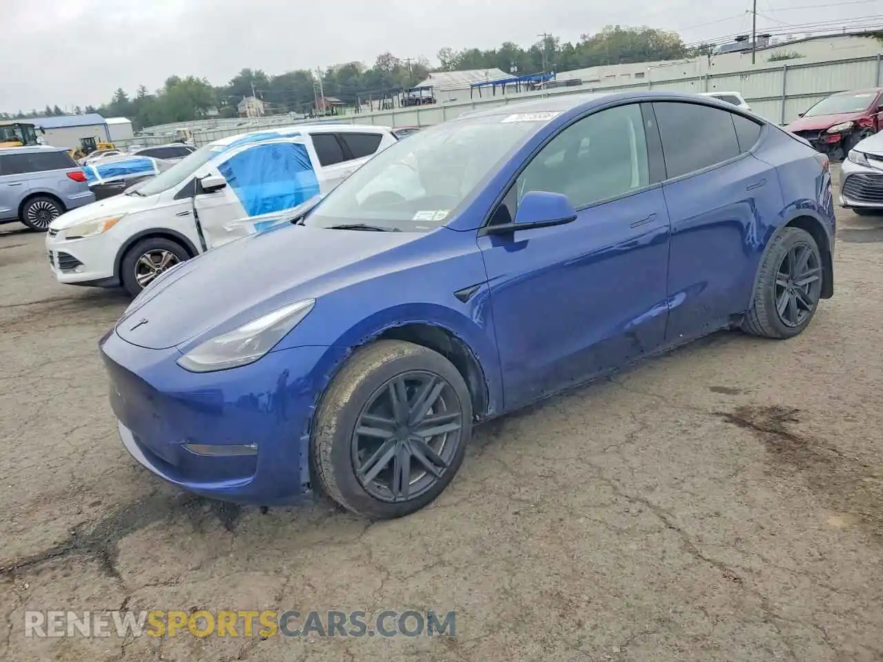 1 Photograph of a damaged car 7SAYGDEE8PF802997 TESLA MODEL Y 2023