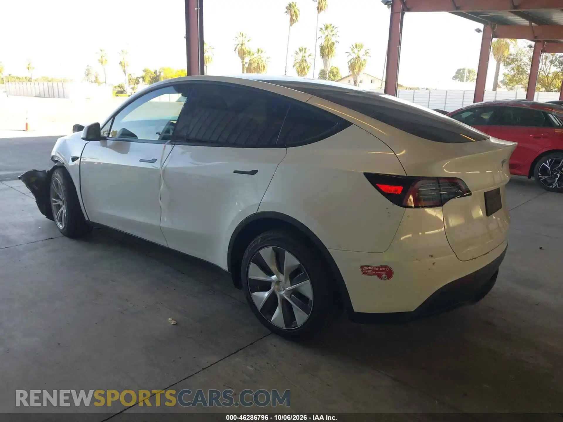 3 Фотография поврежденного автомобиля 7SAYGDEE8PF824689 TESLA MODEL Y 2023