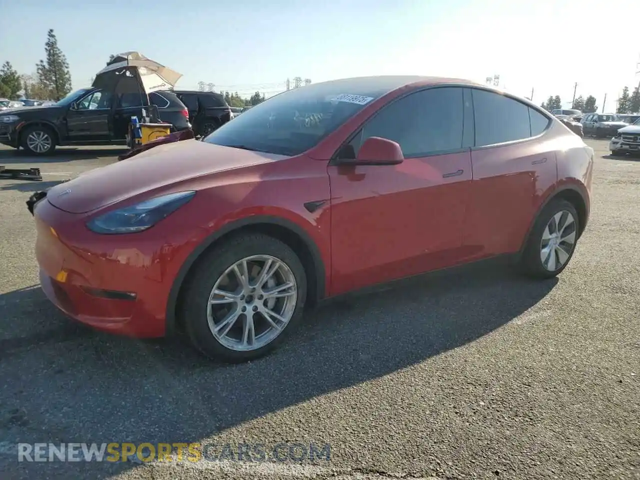 1 Photograph of a damaged car 7SAYGDEE8PF826720 TESLA MODEL Y 2023