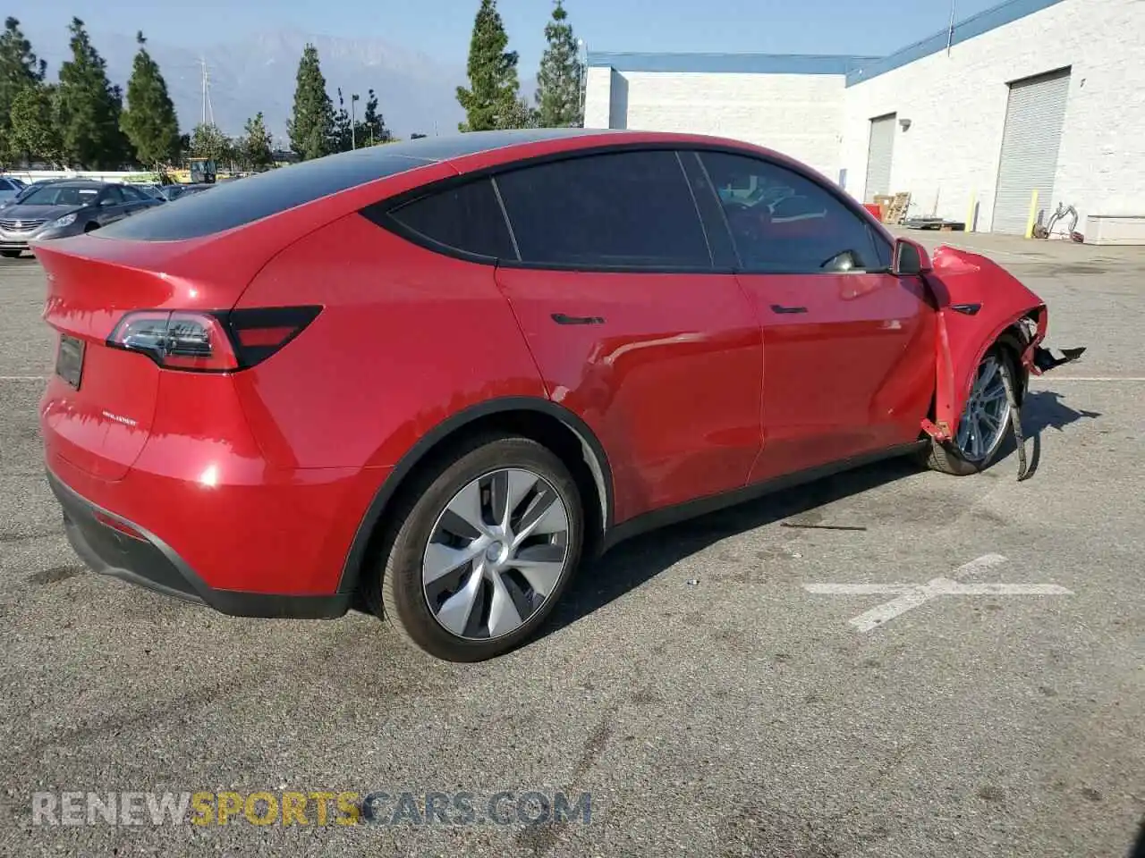 3 Photograph of a damaged car 7SAYGDEE8PF826720 TESLA MODEL Y 2023