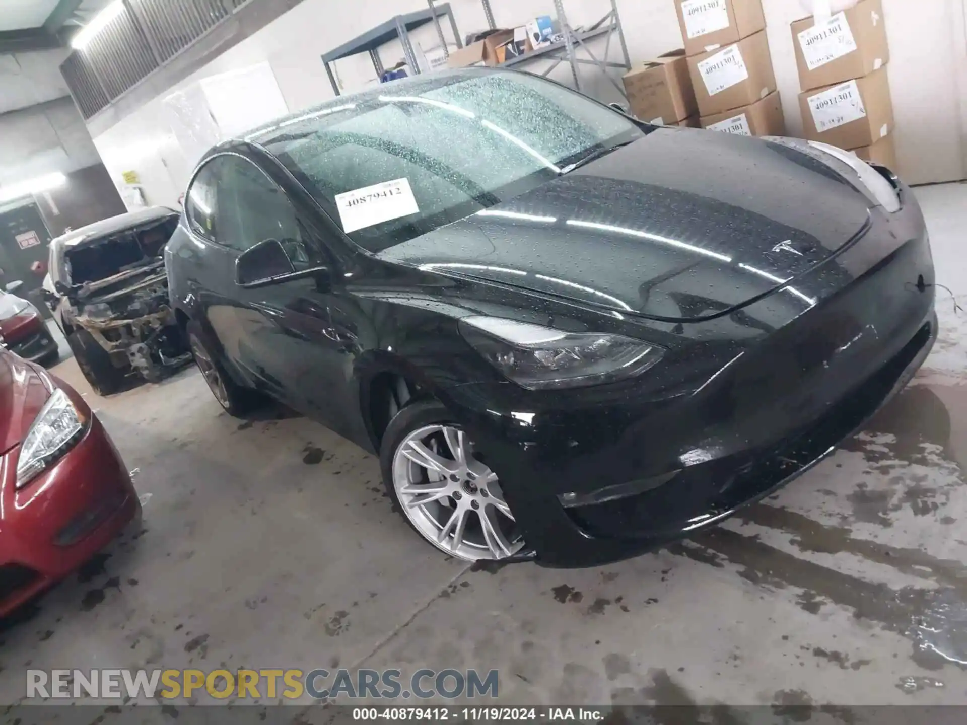 1 Фотография поврежденного автомобиля 7SAYGDEE8PF835000 TESLA MODEL Y 2023