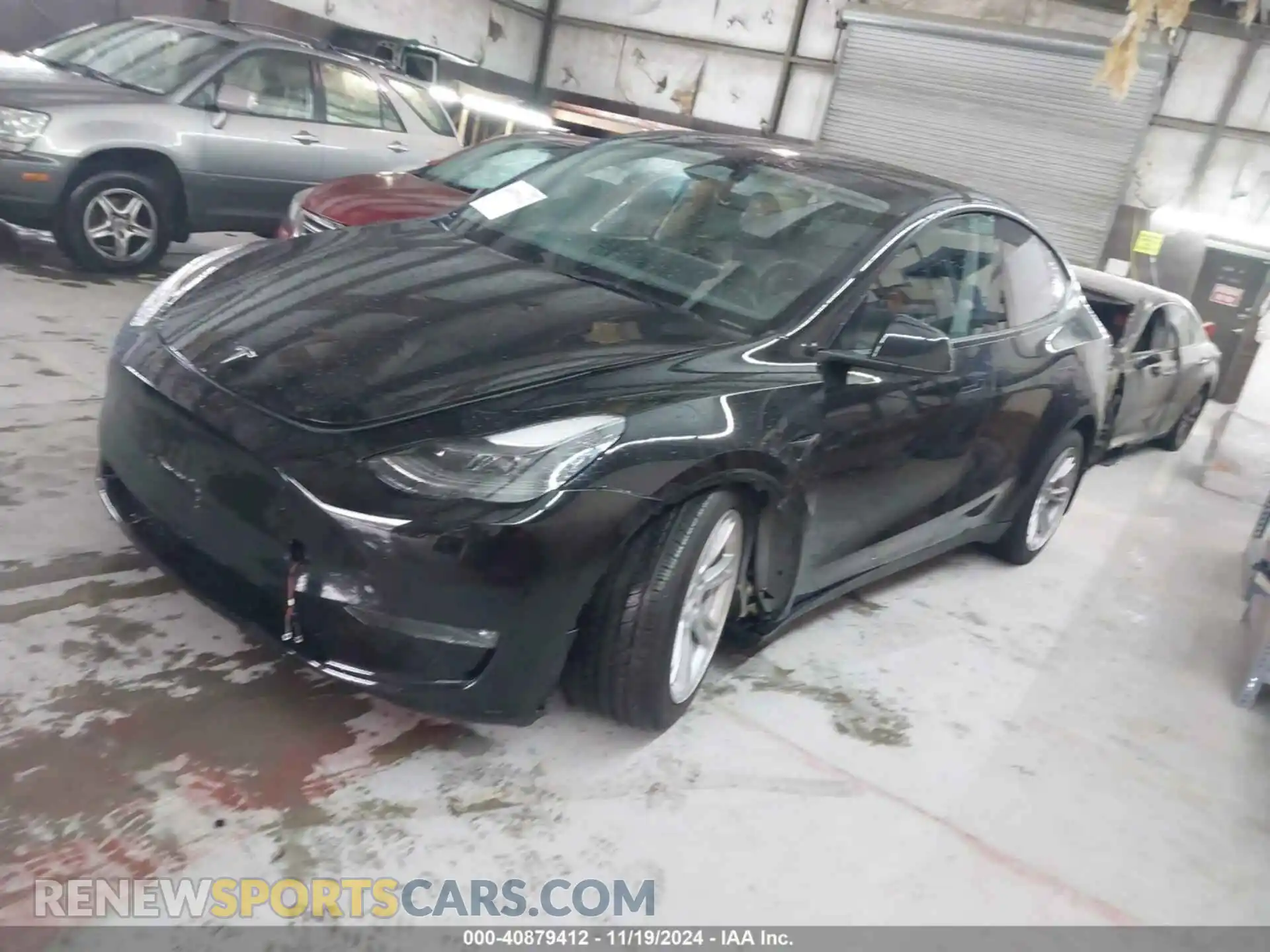 2 Фотография поврежденного автомобиля 7SAYGDEE8PF835000 TESLA MODEL Y 2023