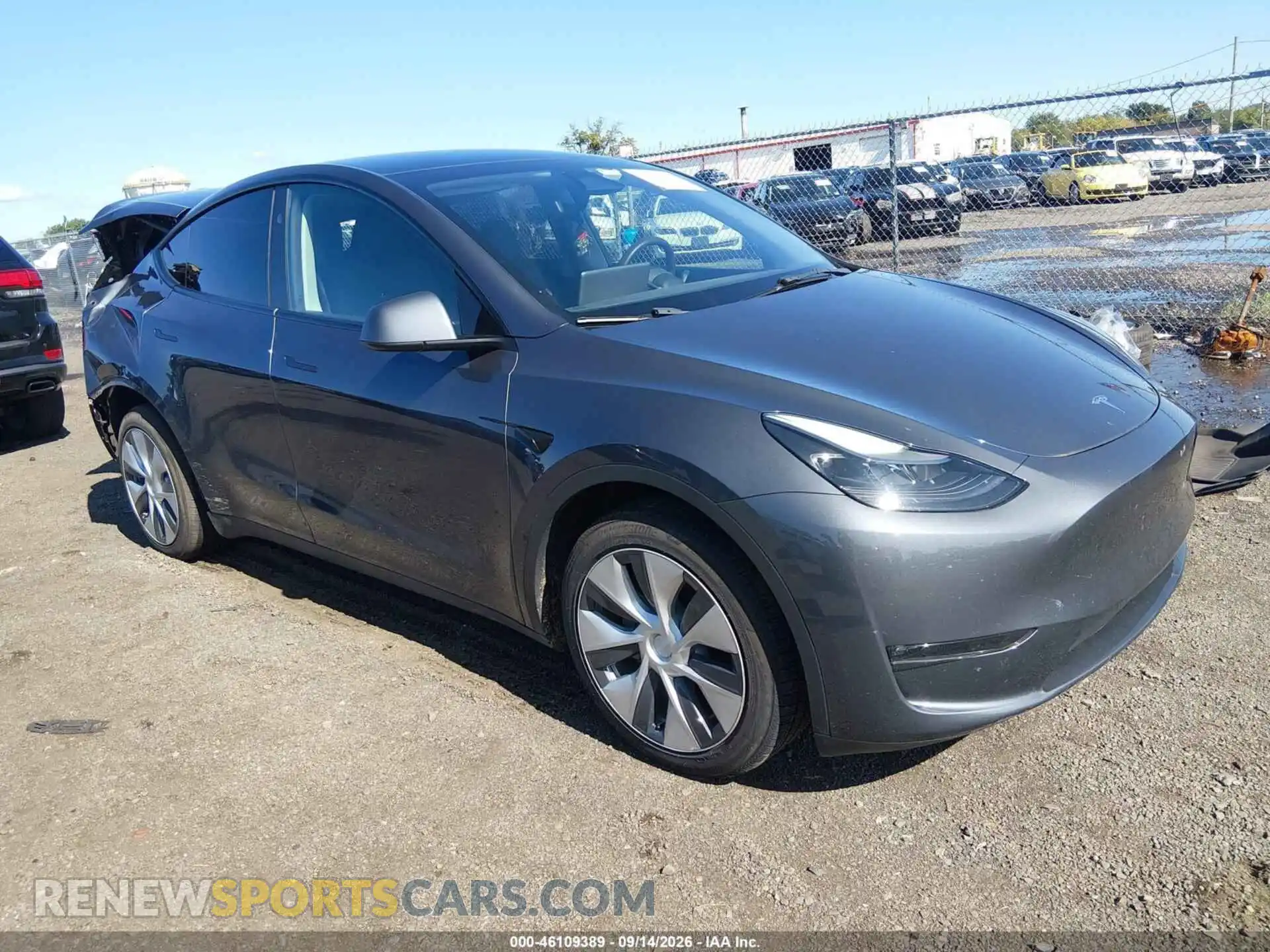 1 Photograph of a damaged car 7SAYGDEE8PF839158 TESLA MODEL Y 2023