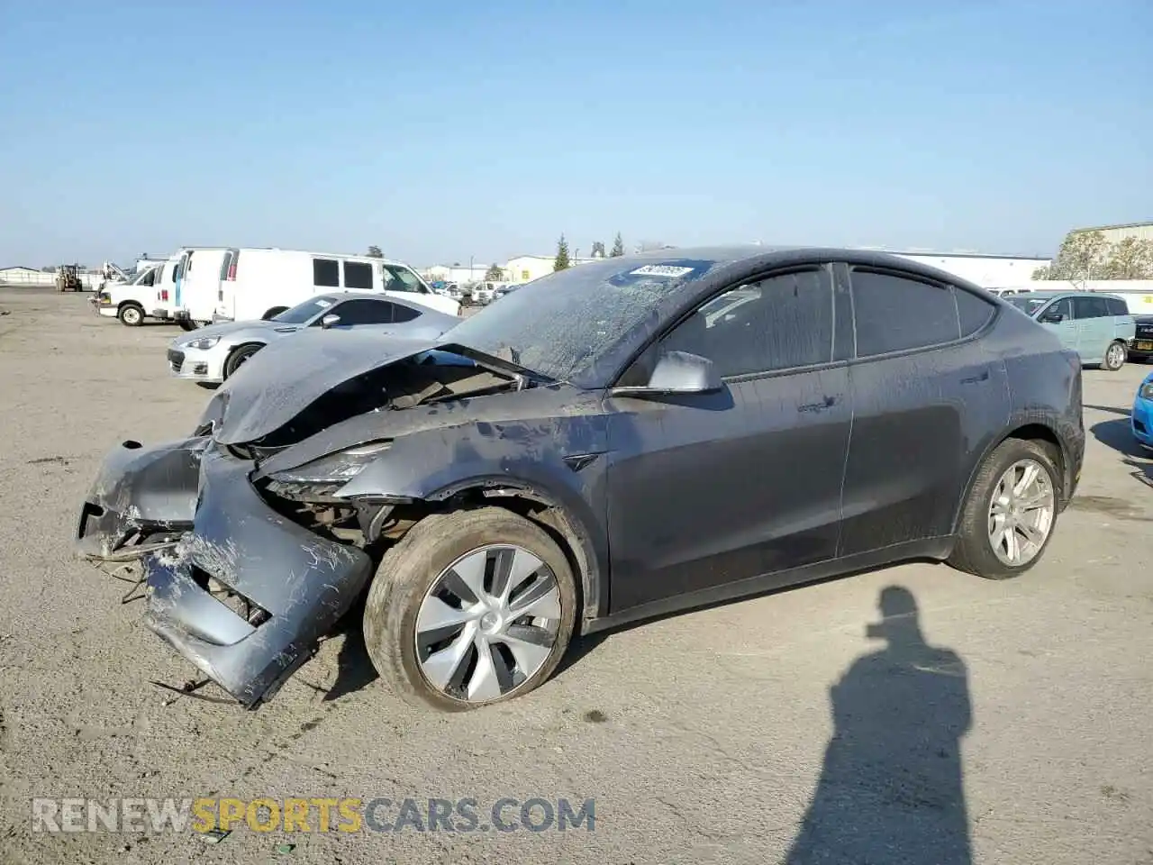 1 Photograph of a damaged car 7SAYGDEE8PF855764 TESLA MODEL Y 2023