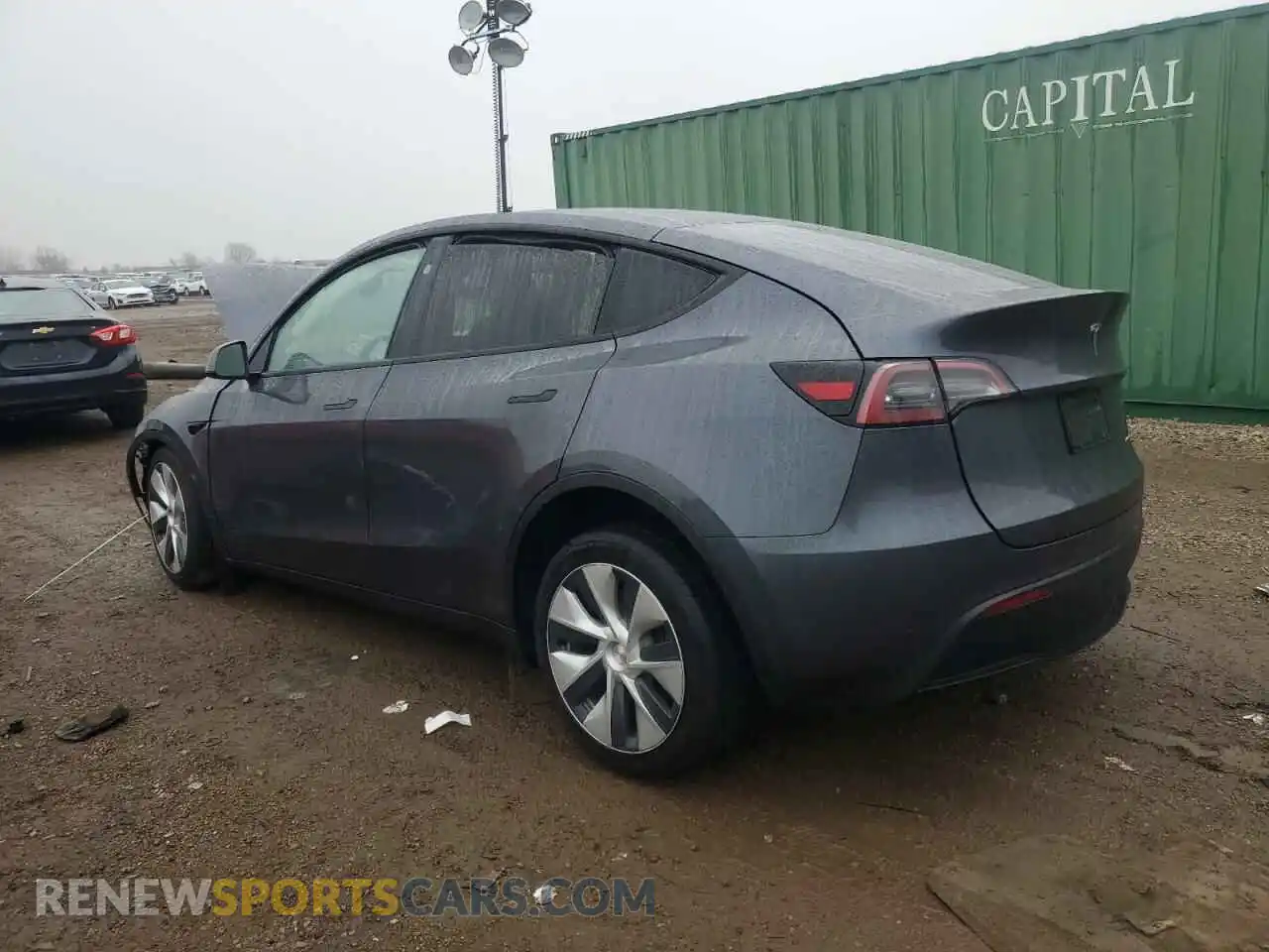2 Photograph of a damaged car 7SAYGDEE8PF877148 TESLA MODEL Y 2023