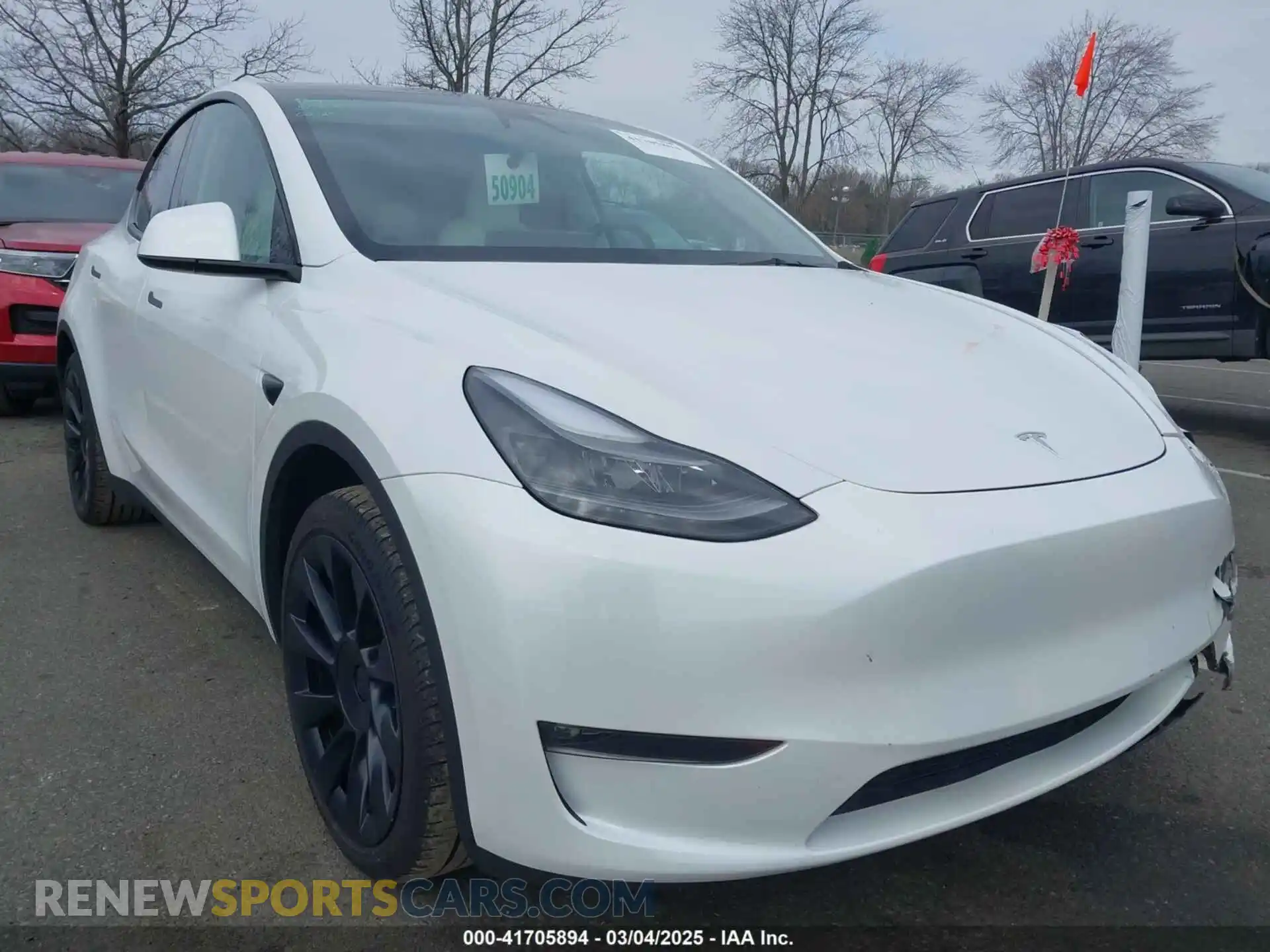 1 Photograph of a damaged car 7SAYGDEE8PF877845 TESLA MODEL Y 2023