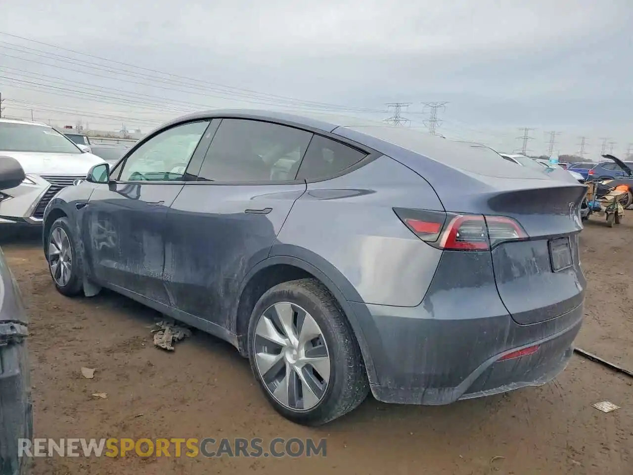 2 Photograph of a damaged car 7SAYGDEE8PF880597 TESLA MODEL Y 2023