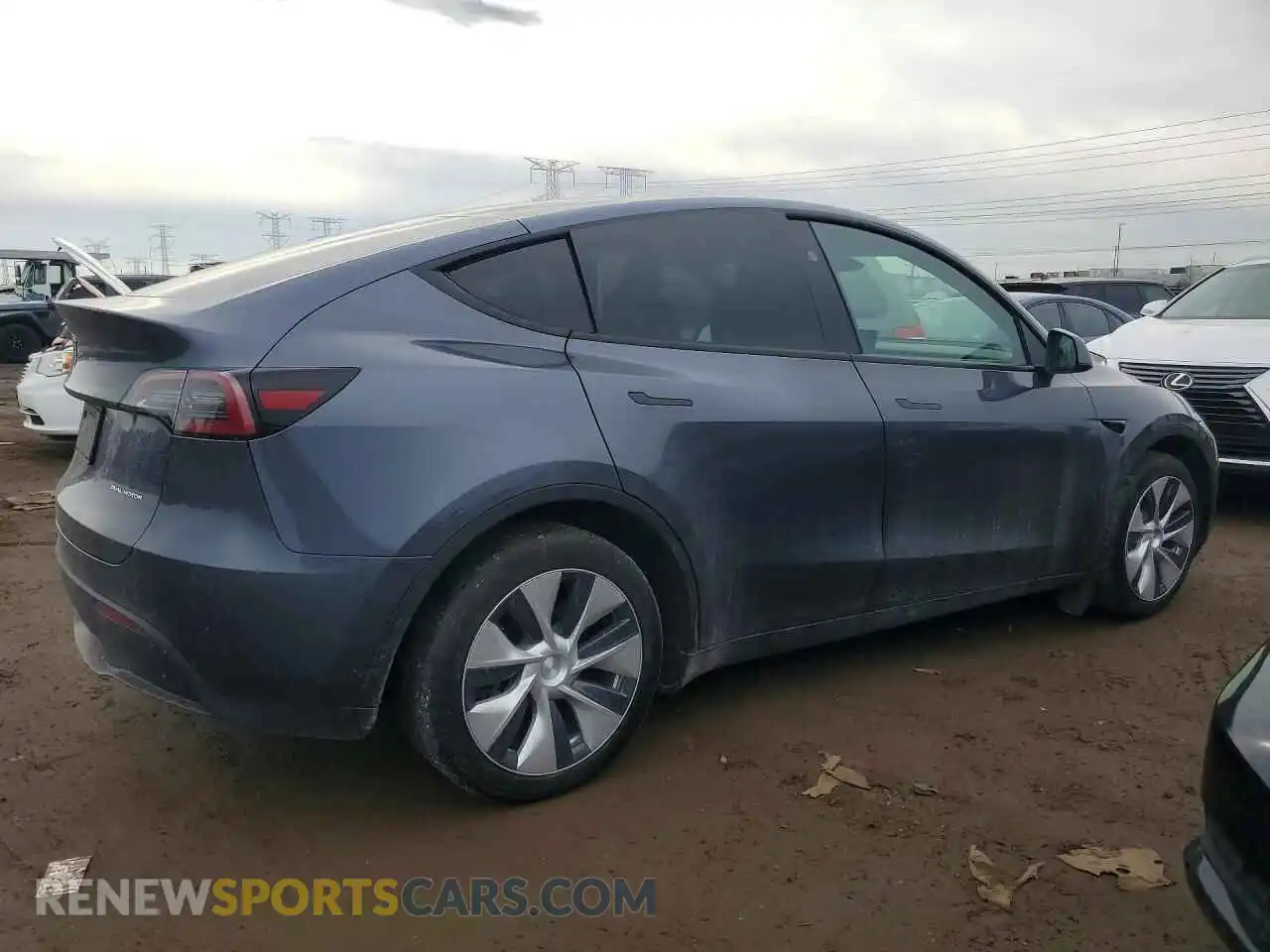 3 Photograph of a damaged car 7SAYGDEE8PF880597 TESLA MODEL Y 2023