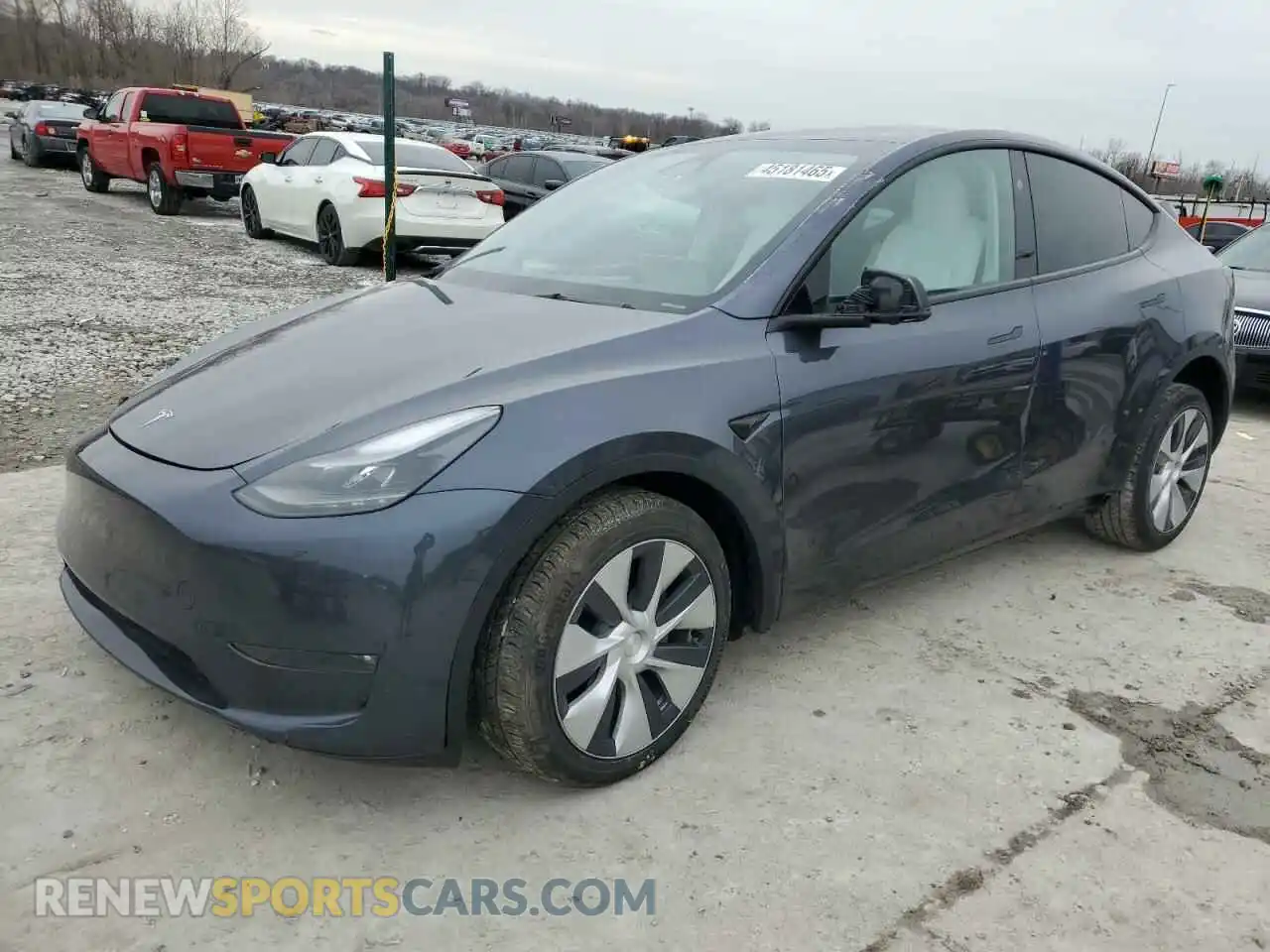 1 Фотография поврежденного автомобиля 7SAYGDEE8PF884567 TESLA MODEL Y 2023