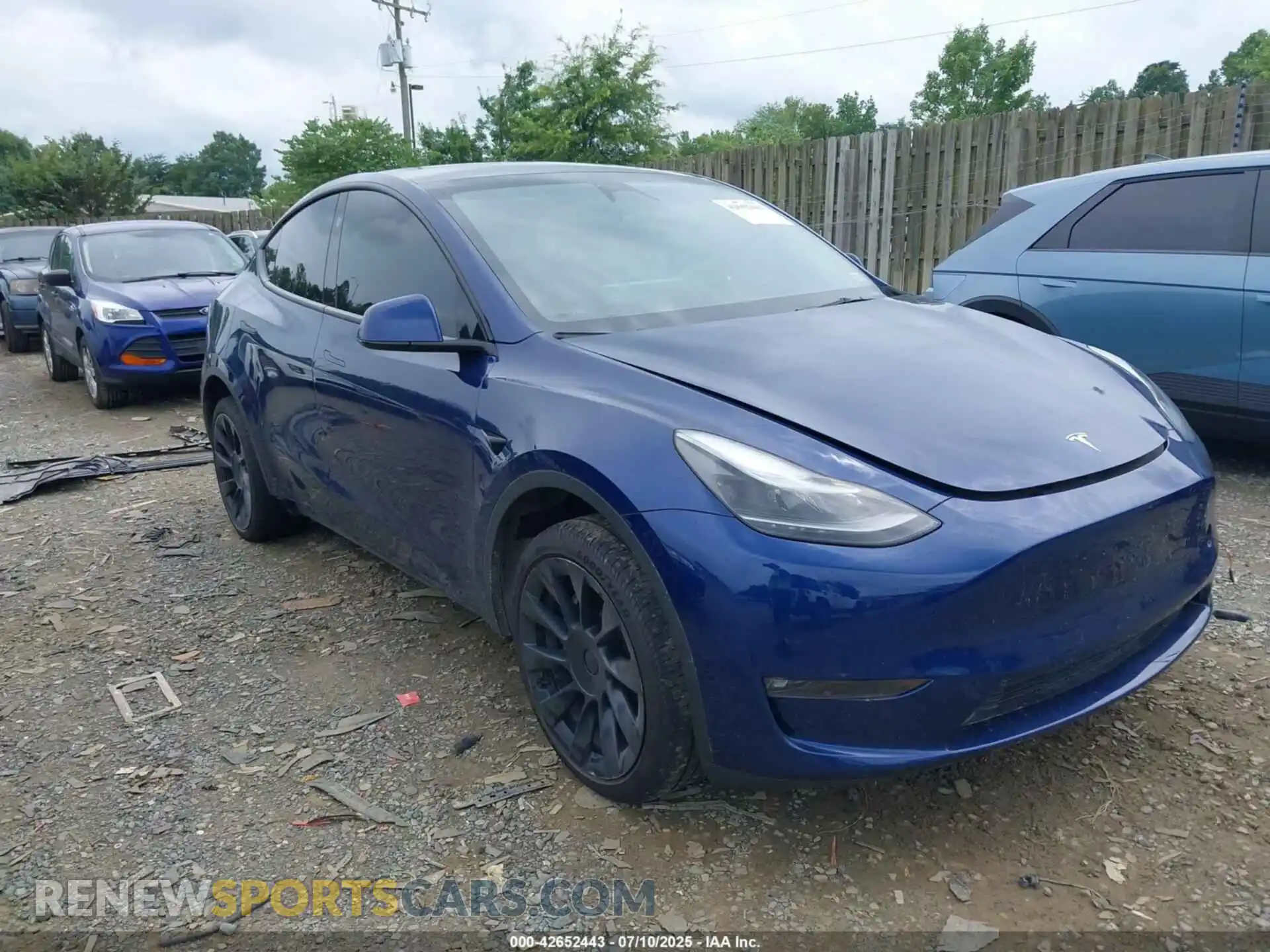 1 Photograph of a damaged car 7SAYGDEE8PF890787 TESLA MODEL Y 2023