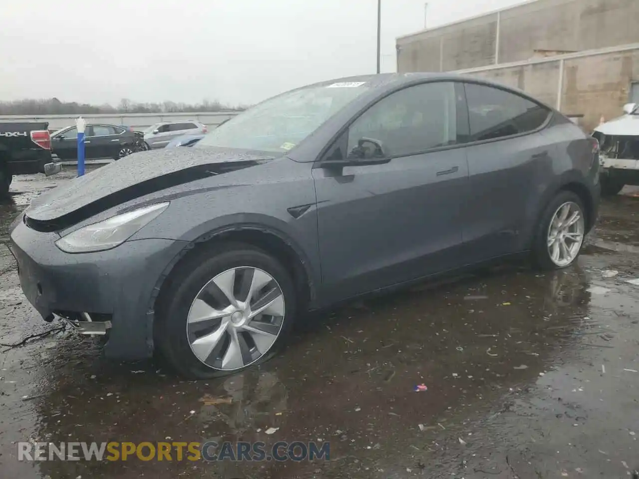 1 Photograph of a damaged car 7SAYGDEE8PF895293 TESLA MODEL Y 2023