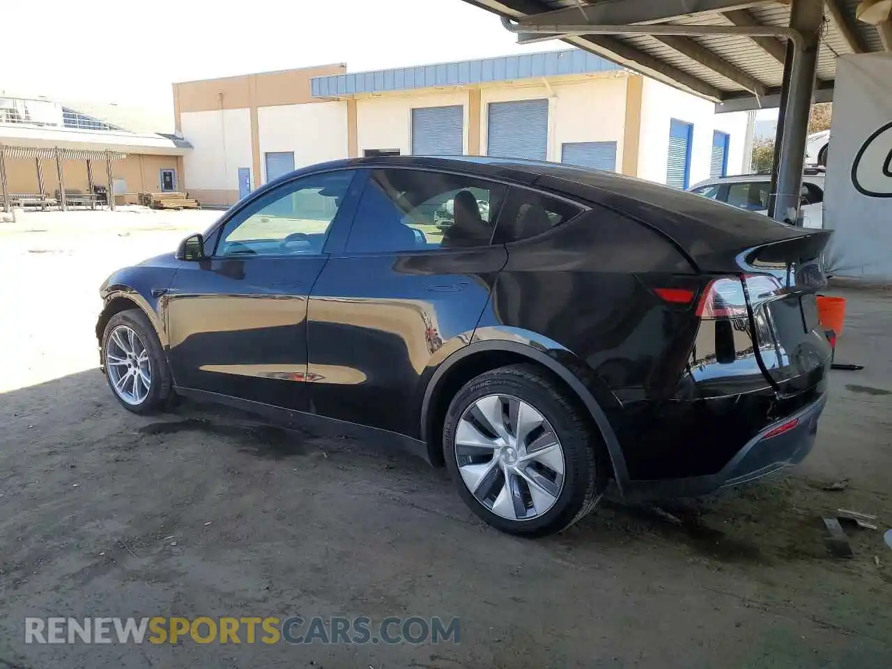2 Фотография поврежденного автомобиля 7SAYGDEE8PF901190 TESLA MODEL Y 2023