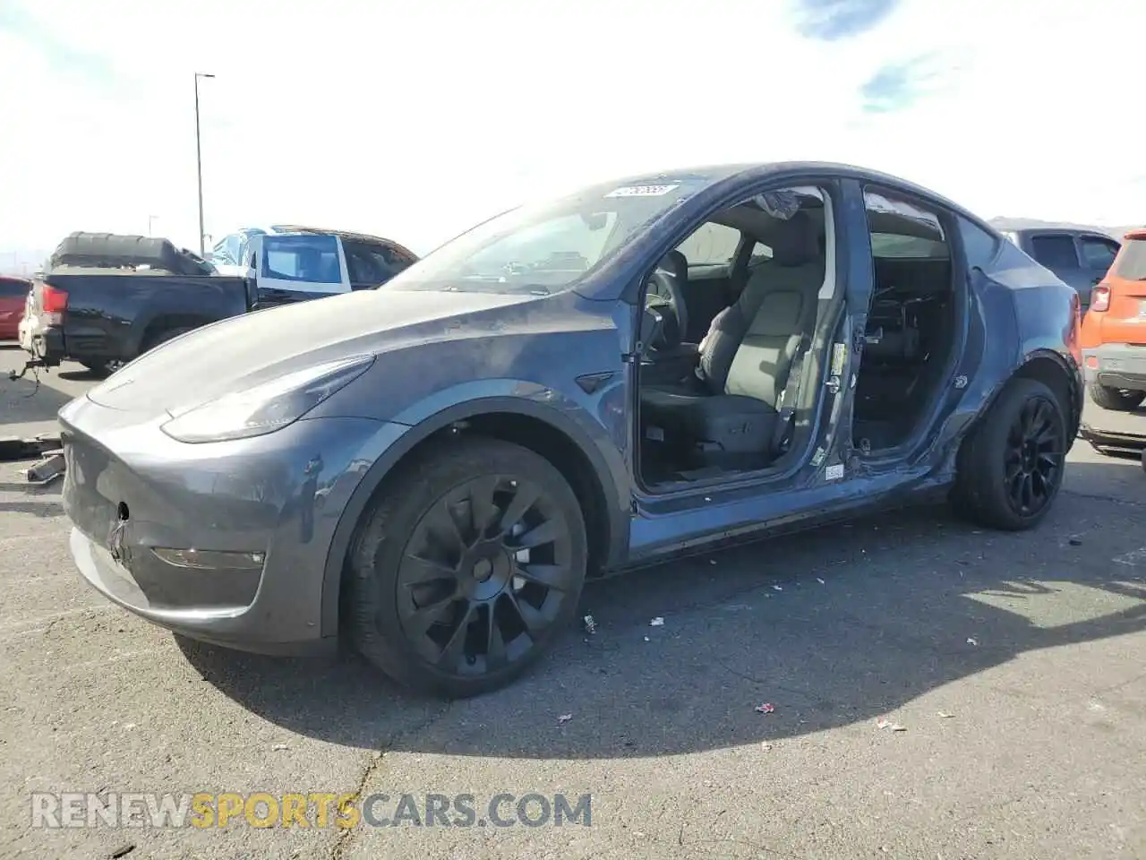 1 Photograph of a damaged car 7SAYGDEE8PF912853 TESLA MODEL Y 2023