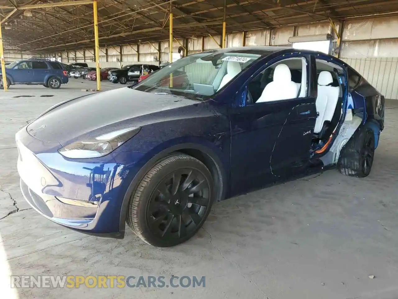 1 Photograph of a damaged car 7SAYGDEE8PF936358 TESLA MODEL Y 2023