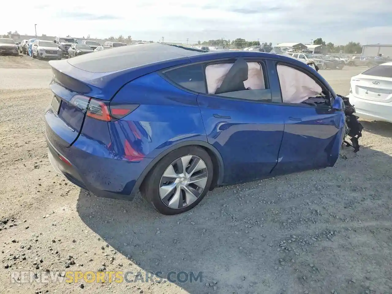 3 Photograph of a damaged car 7SAYGDEE8PF948977 TESLA MODEL Y 2023
