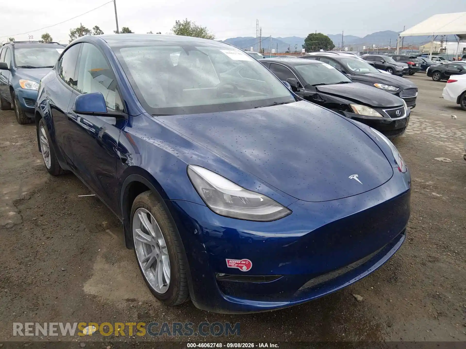 1 Photograph of a damaged car 7SAYGDEE8PF949076 TESLA MODEL Y 2023