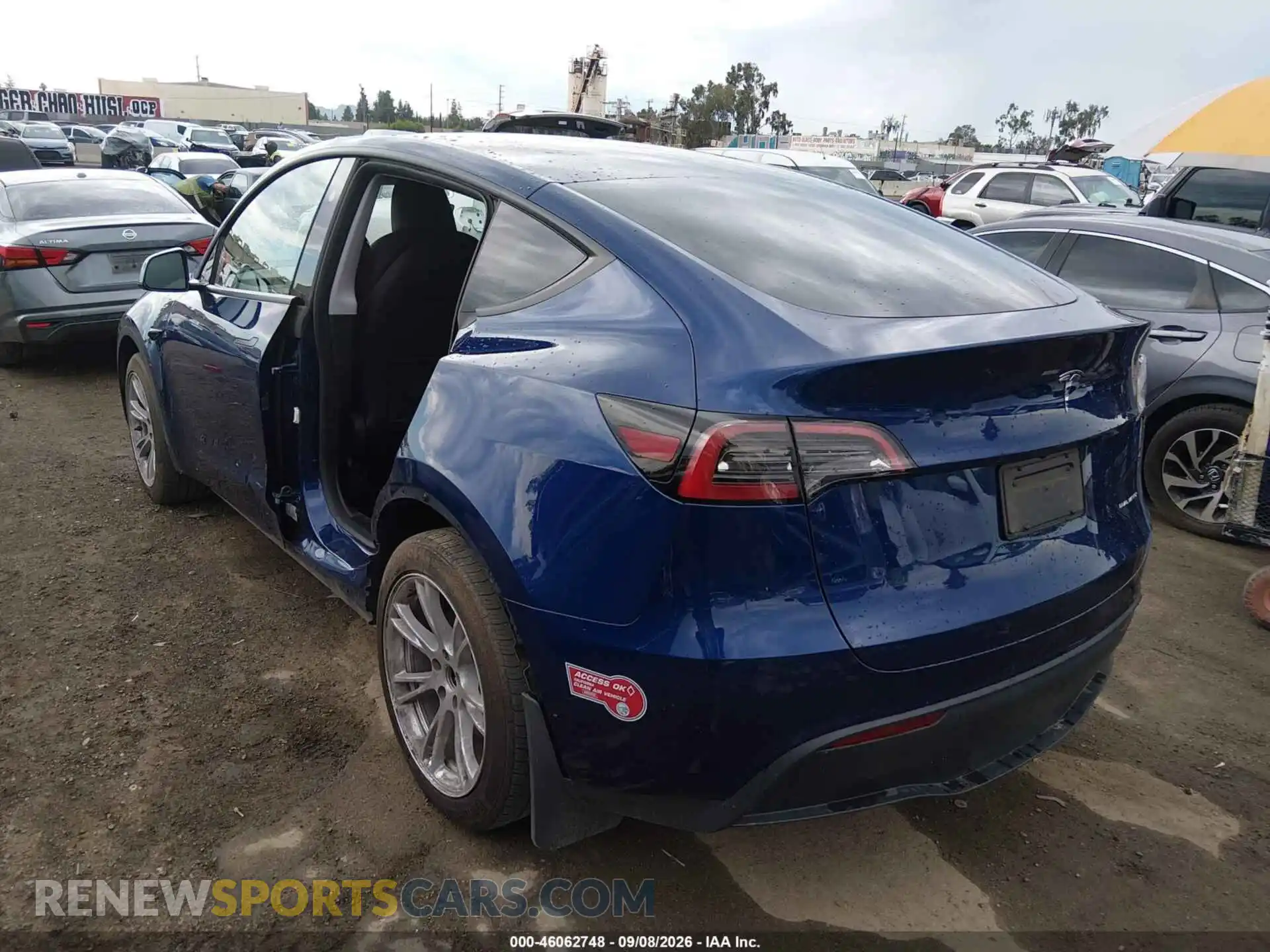 3 Photograph of a damaged car 7SAYGDEE8PF949076 TESLA MODEL Y 2023