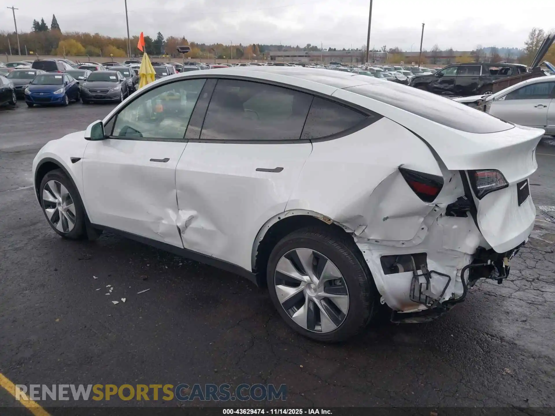 3 Photograph of a damaged car 7SAYGDEE8PF963253 TESLA MODEL Y 2023
