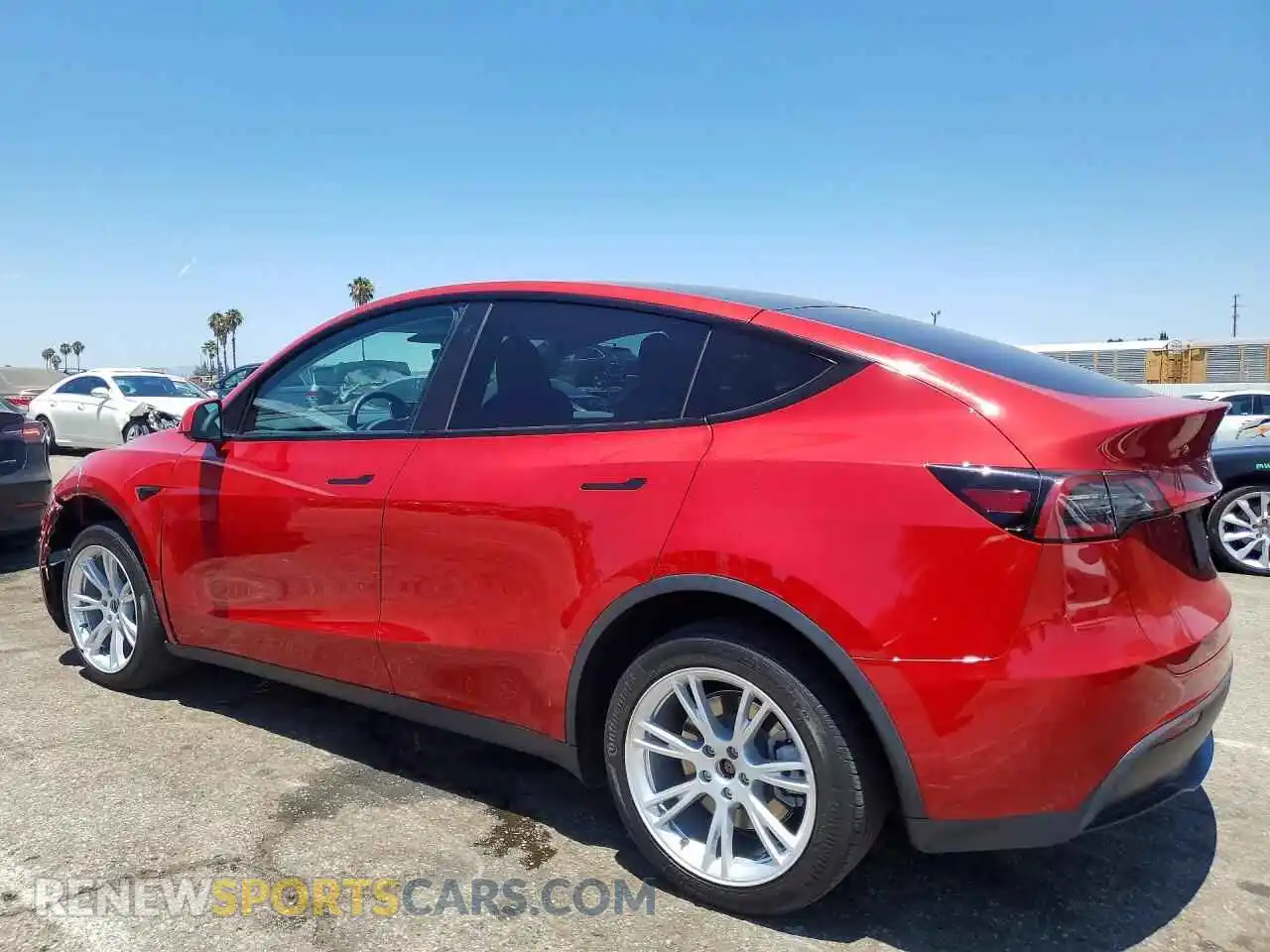 2 Фотография поврежденного автомобиля 7SAYGDEE9PA027381 TESLA MODEL Y 2023
