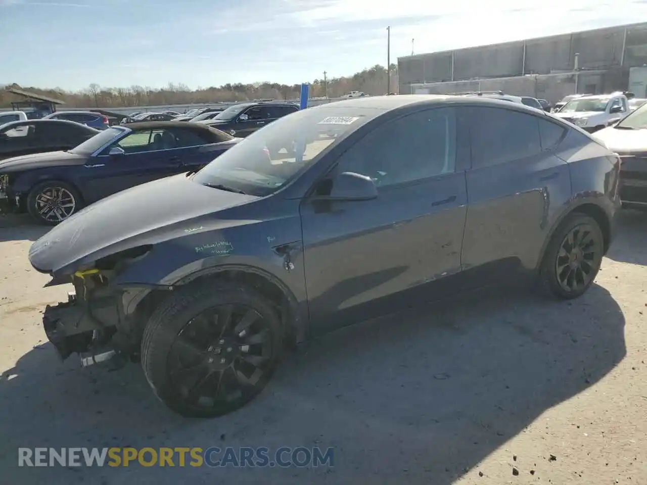 1 Photograph of a damaged car 7SAYGDEE9PA028935 TESLA MODEL Y 2023