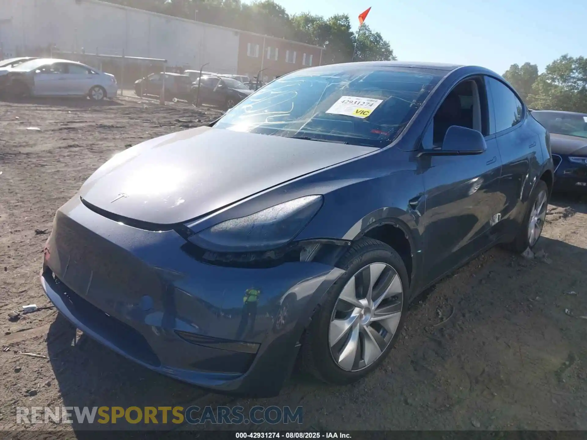 2 Фотография поврежденного автомобиля 7SAYGDEE9PA034329 TESLA MODEL Y 2023