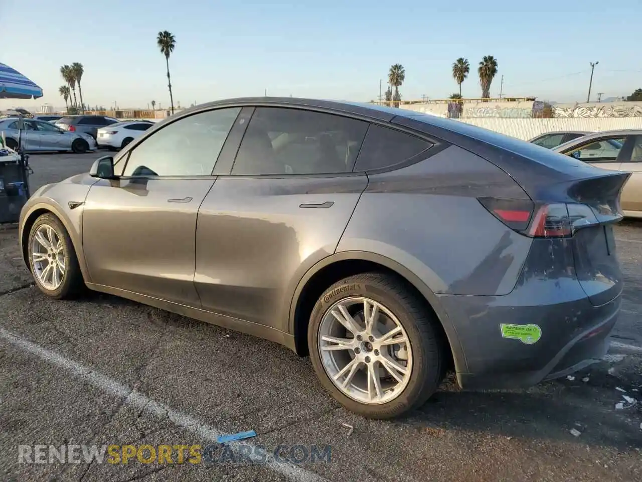 2 Photograph of a damaged car 7SAYGDEE9PA039532 TESLA MODEL Y 2023