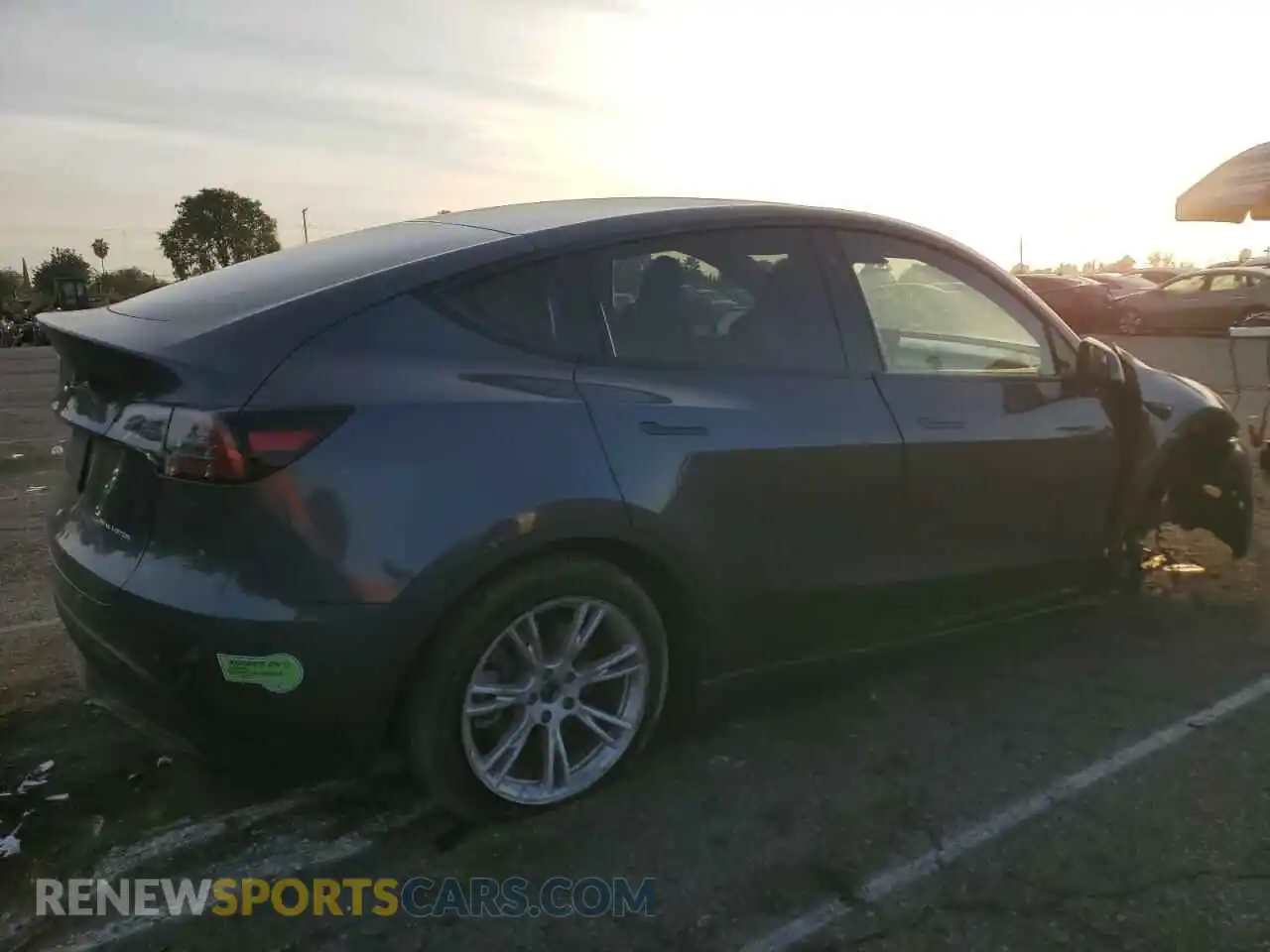 3 Photograph of a damaged car 7SAYGDEE9PA039532 TESLA MODEL Y 2023
