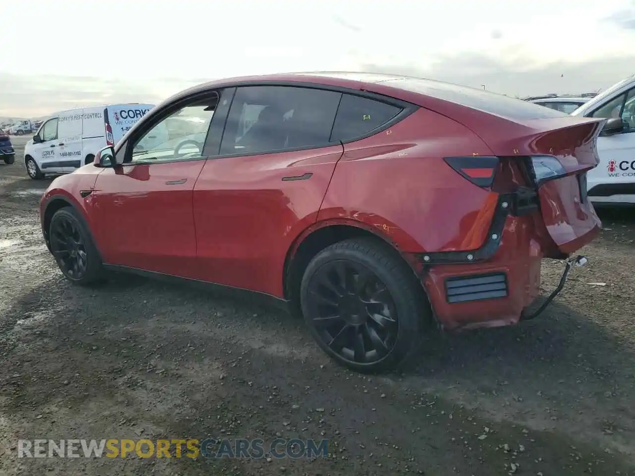 2 Photograph of a damaged car 7SAYGDEE9PA050904 TESLA MODEL Y 2023
