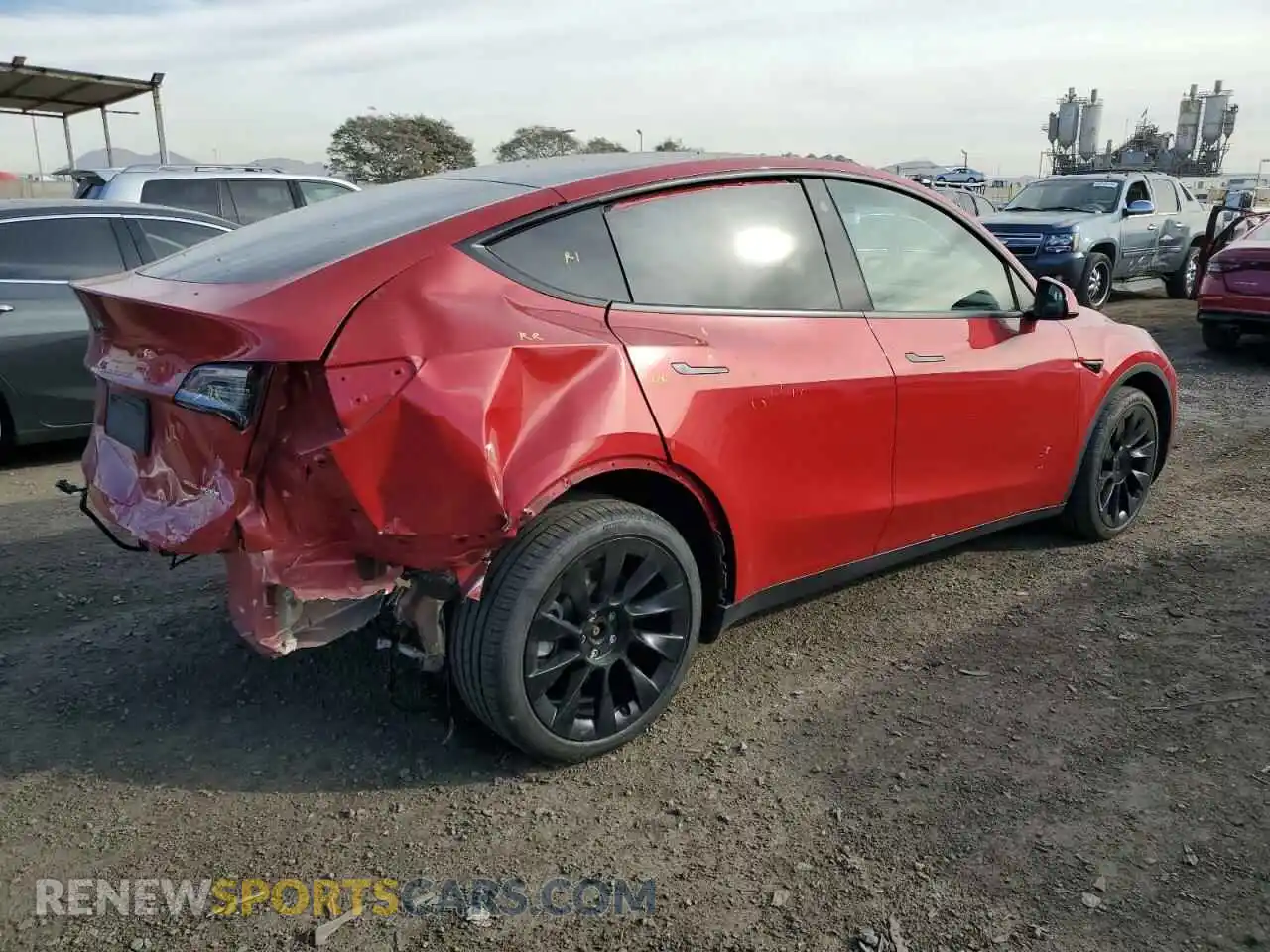 3 Photograph of a damaged car 7SAYGDEE9PA050904 TESLA MODEL Y 2023