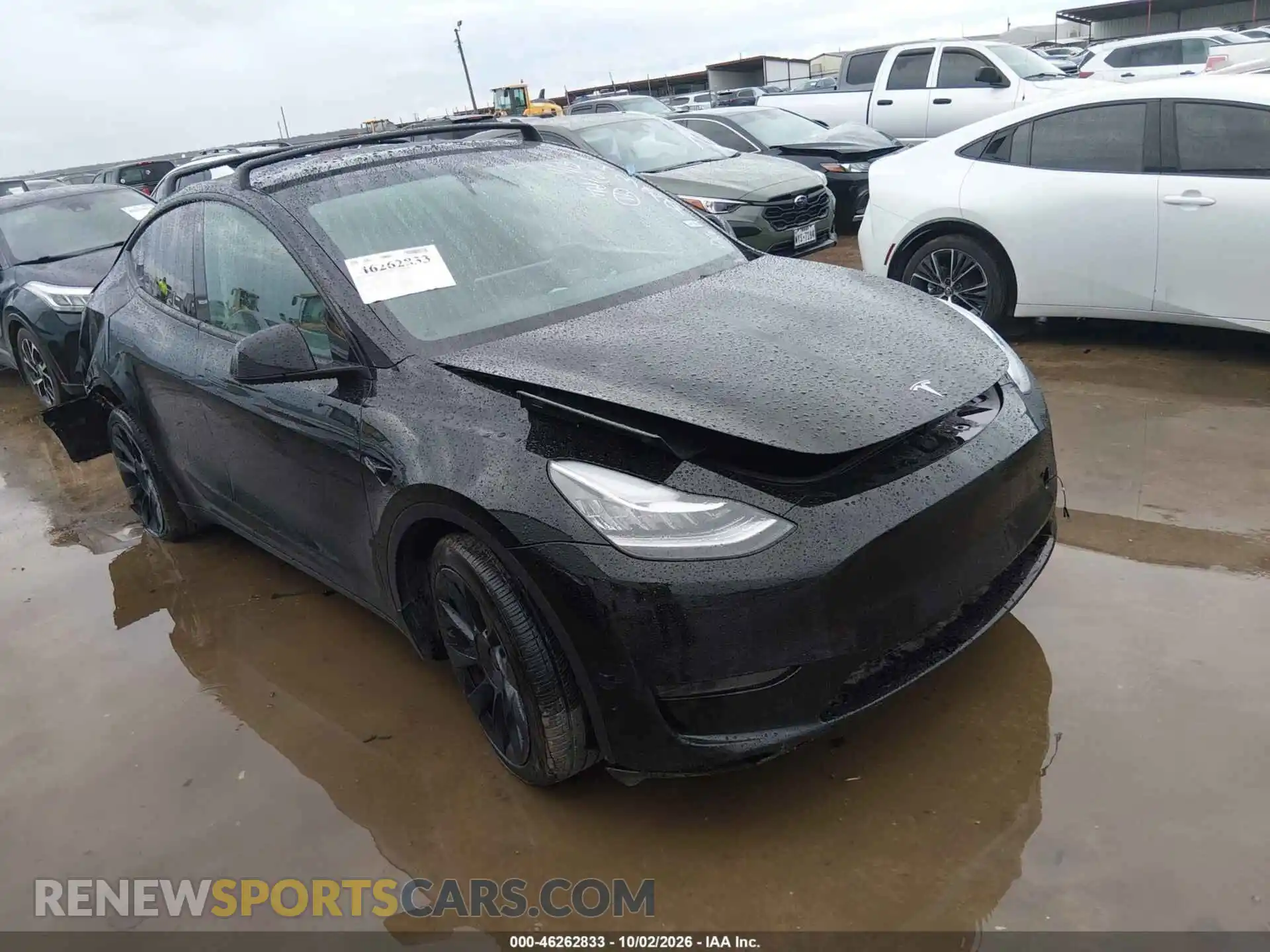1 Фотография поврежденного автомобиля 7SAYGDEE9PA052300 TESLA MODEL Y 2023